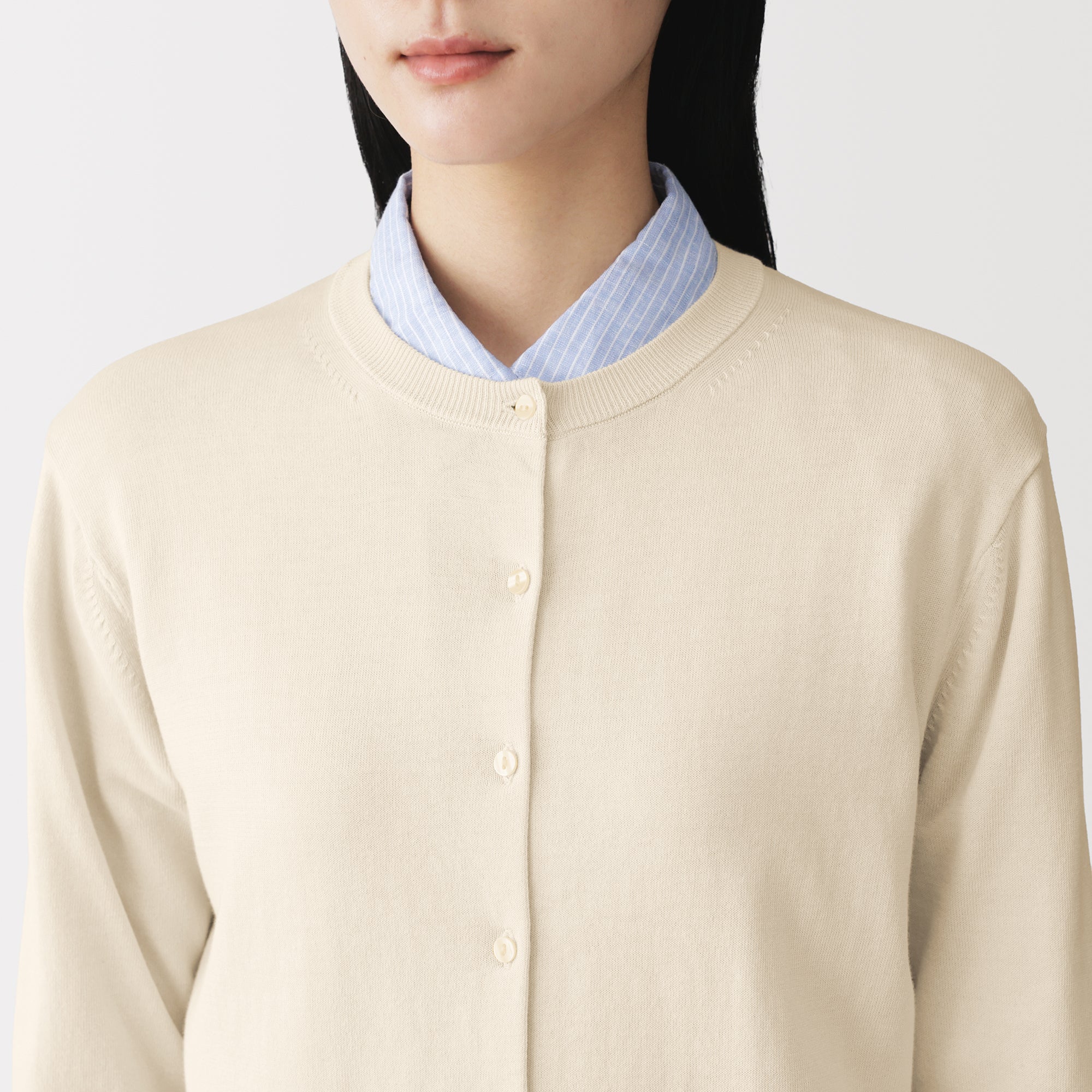 High-Twist Cotton Cardigan - Image 47