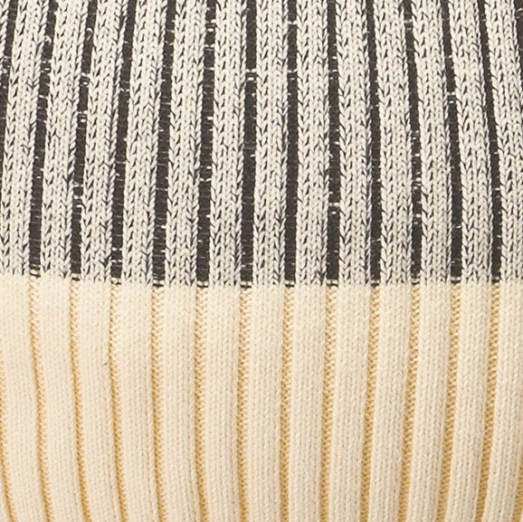 MUJI IDÉE PUUF Cover - White x Black (Cushion Sold Separately) - Image 3
