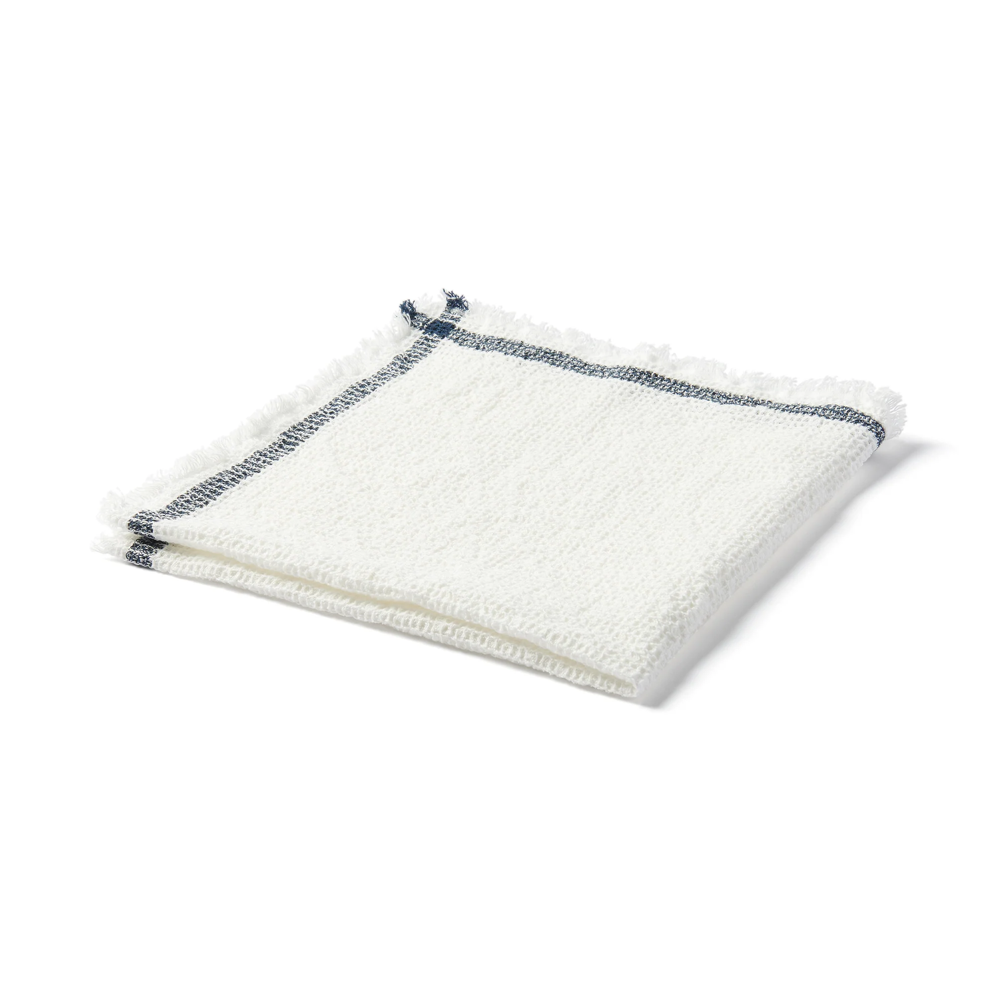 Indian Cotton Waffle Weave Multipurpose Cloth - Navy