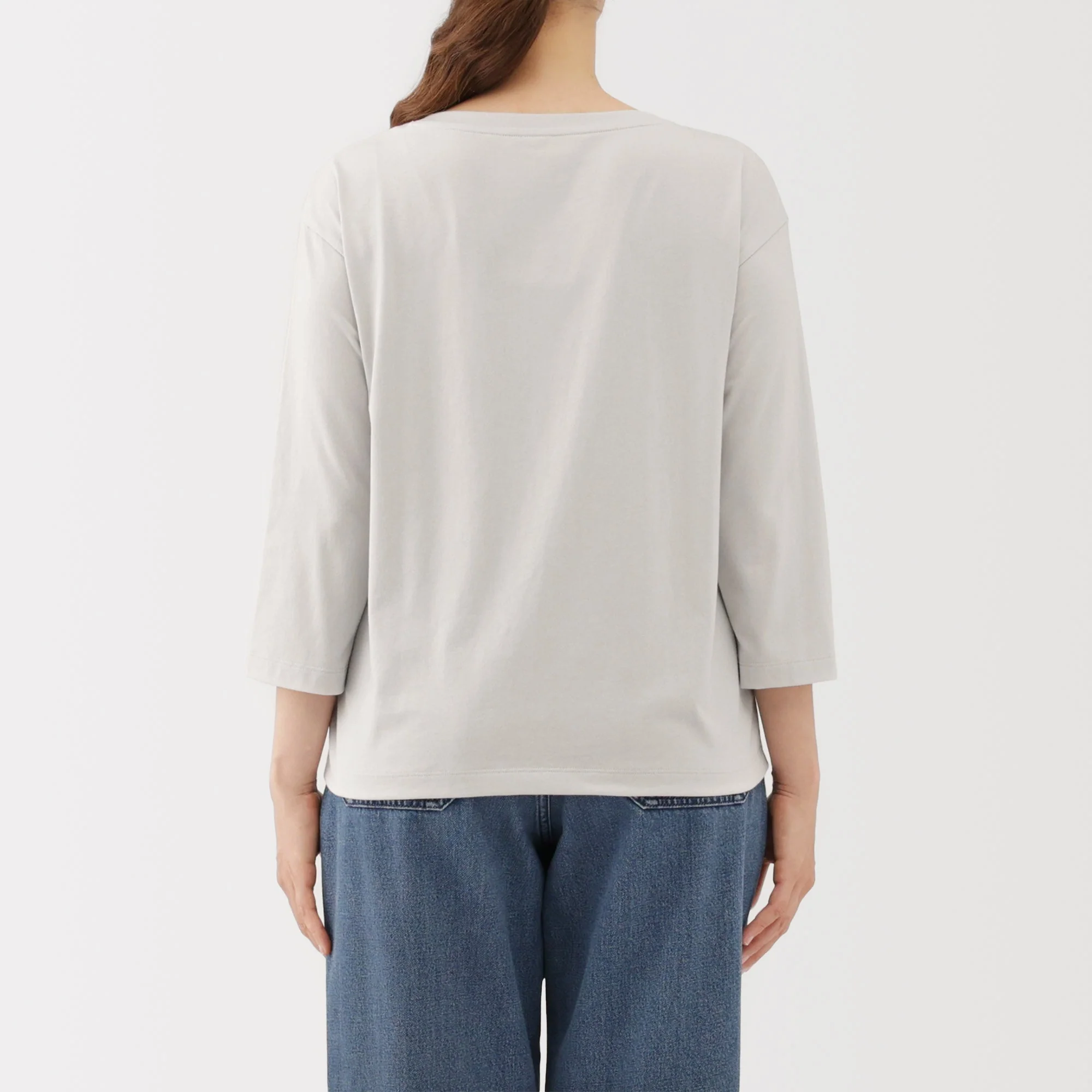 Jersey Boat Neck T-Shirt - Image 30