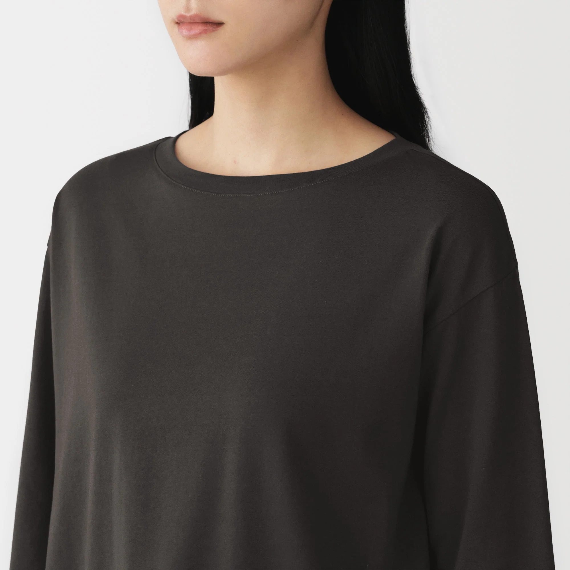 Jersey Boatneck T-Shirt - Image 55