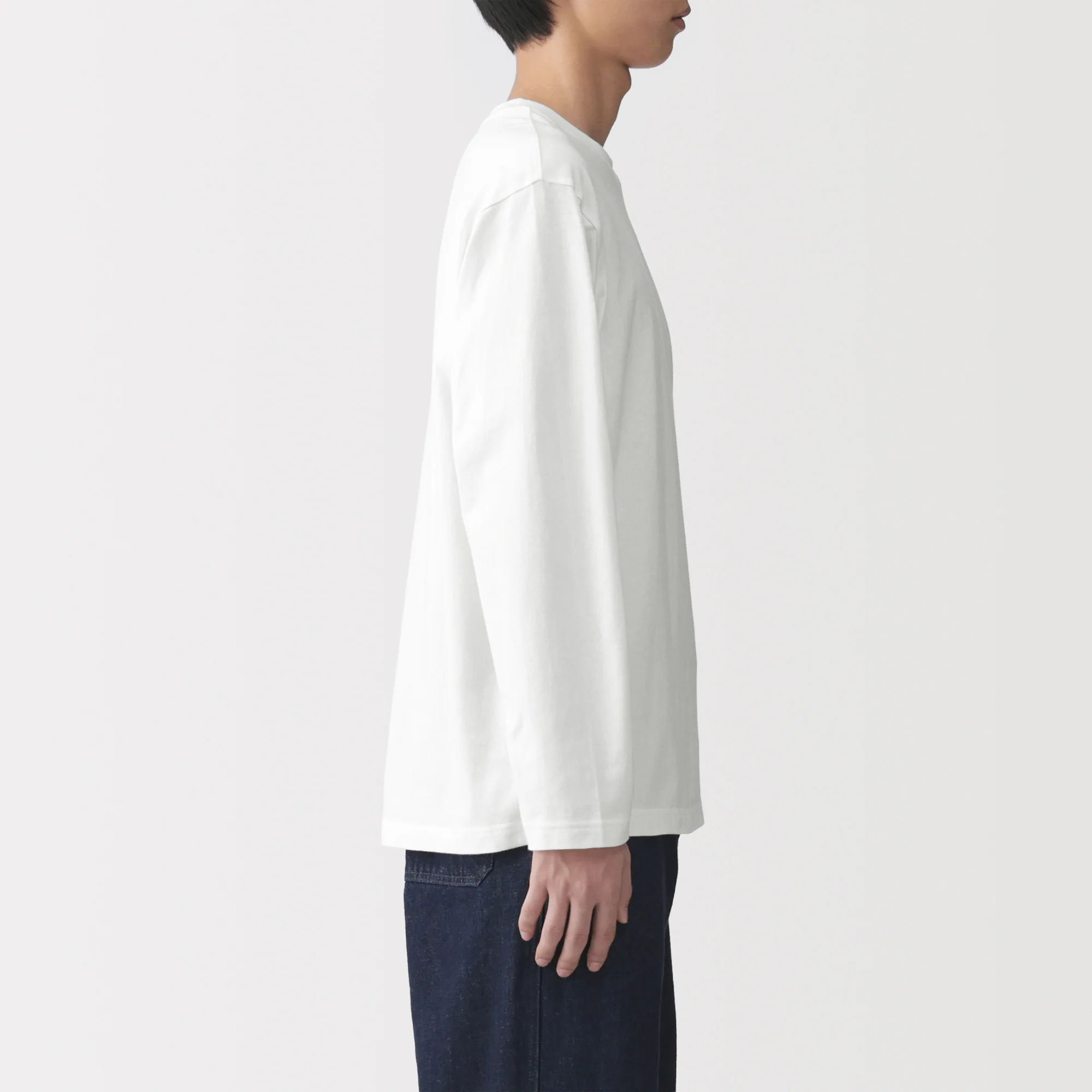 Cotton Jersey Crewneck T-Shirt - Image 13
