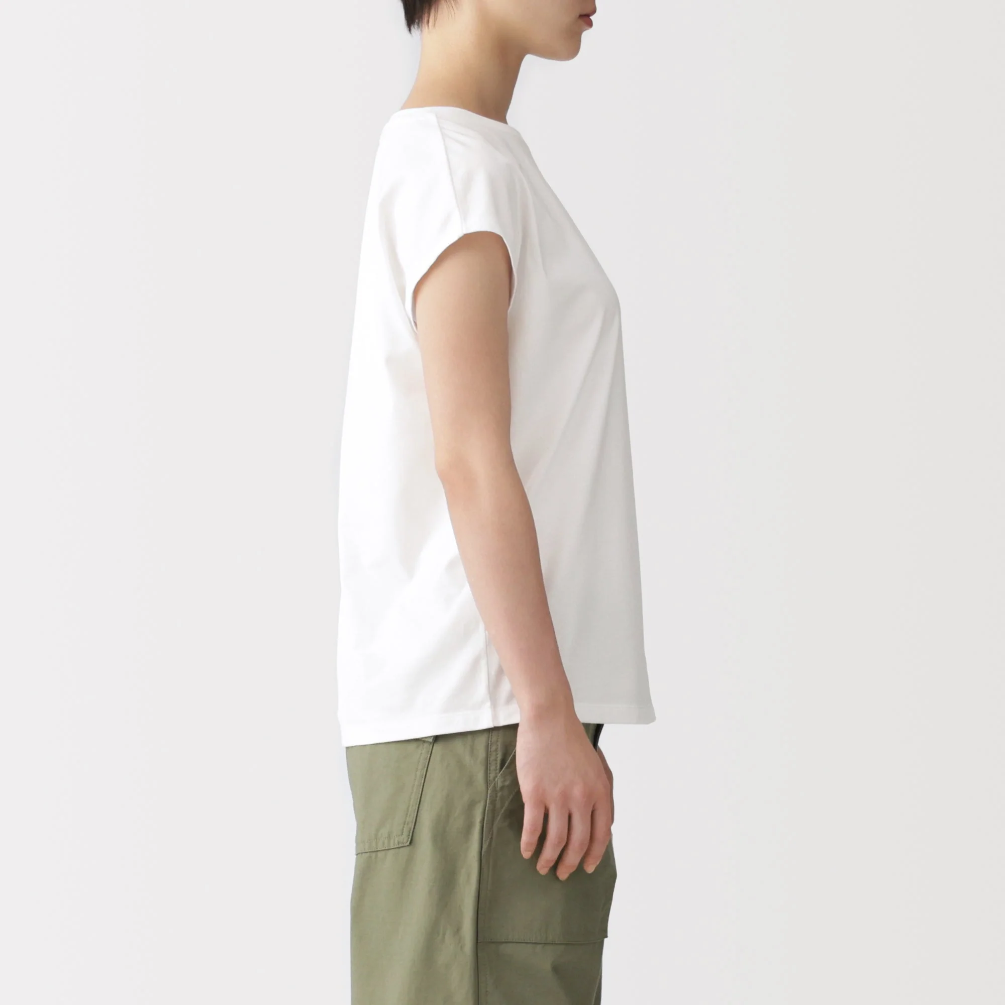 Jersey French Sleeve T-Shirt - Image 29