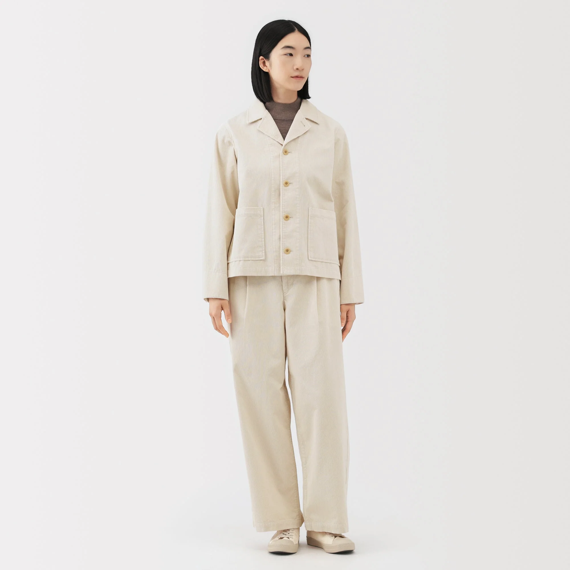 Kapok Blend Corduroy Jacket - Image 13