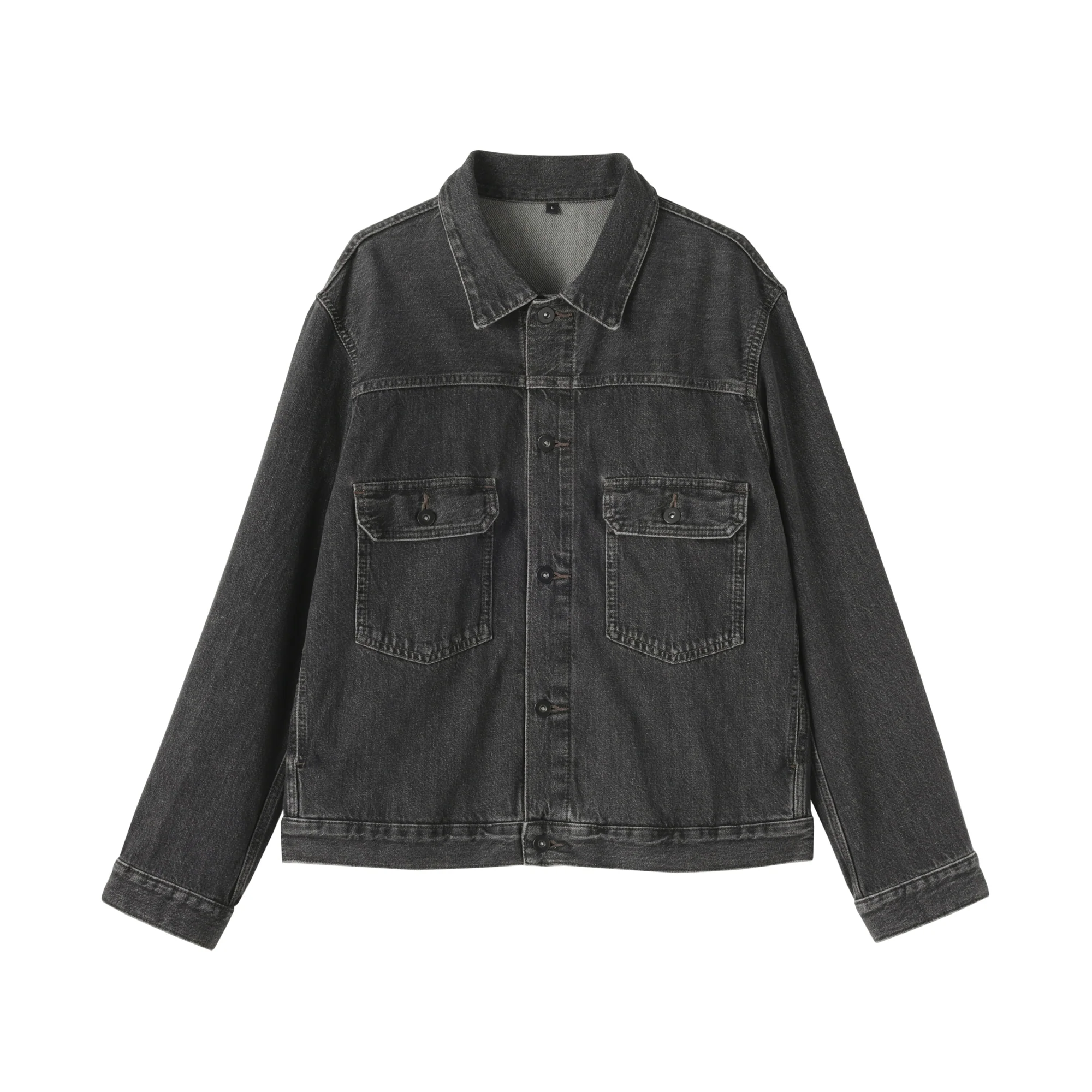 Kapok Blend Denim Jacket - Image 11