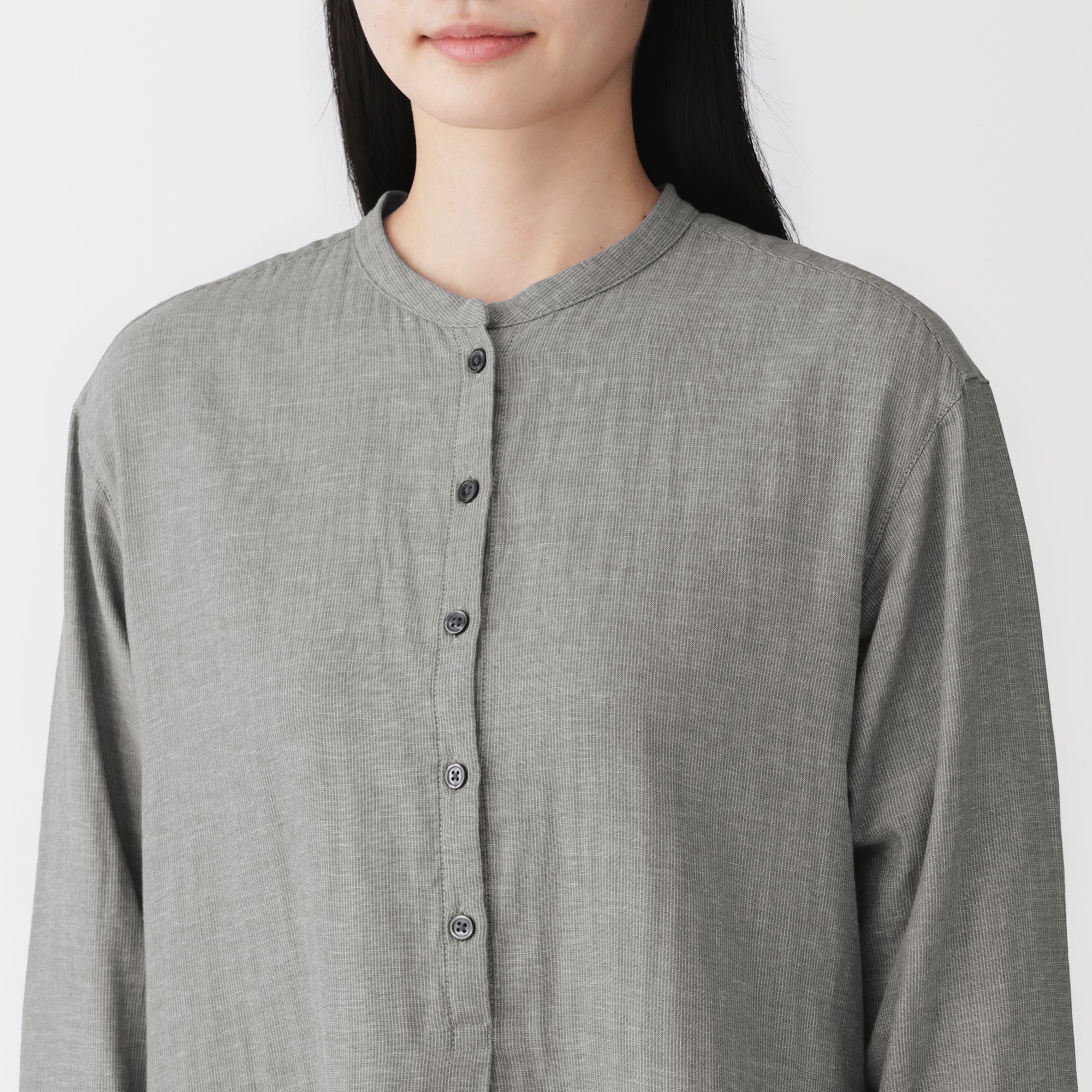 Kapok Blend Double Gauze Dress - Image 30