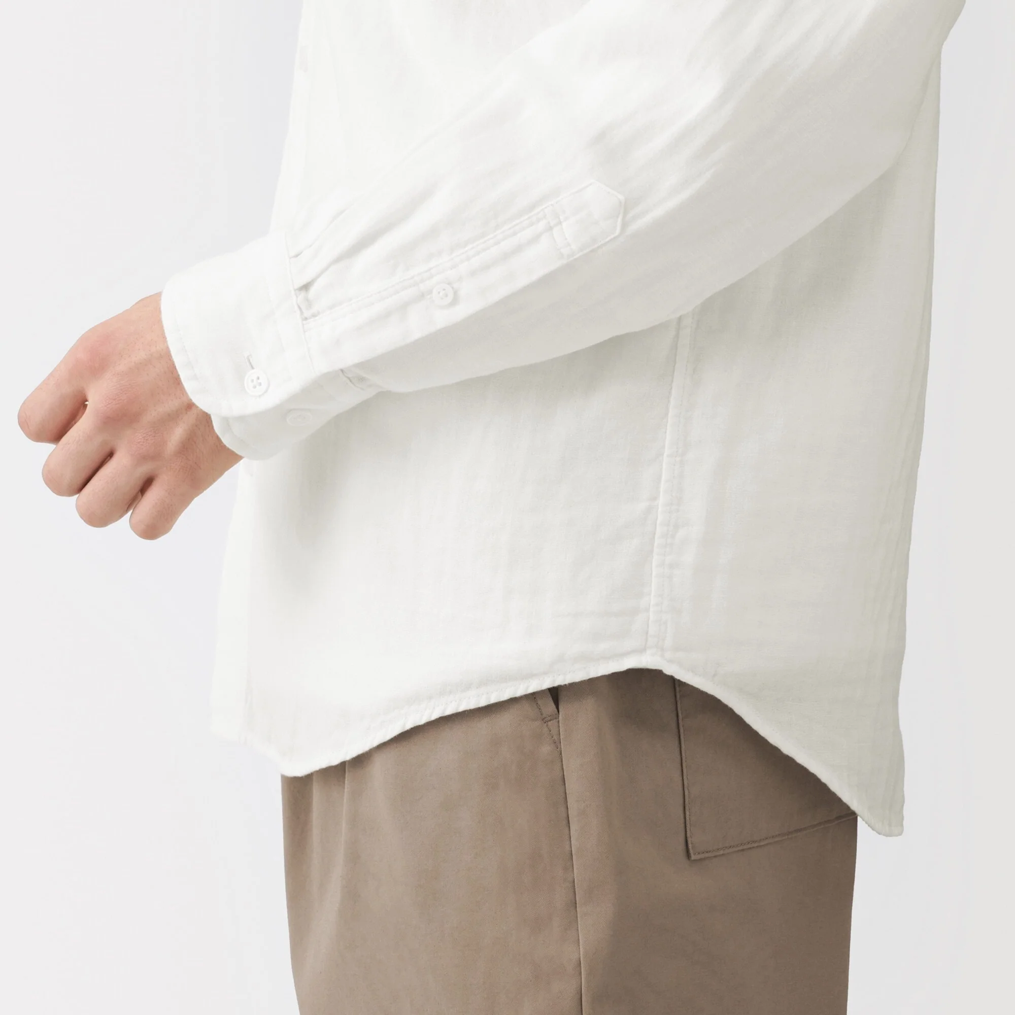 Kapok Blend Double Gauze Shirt - Image 8