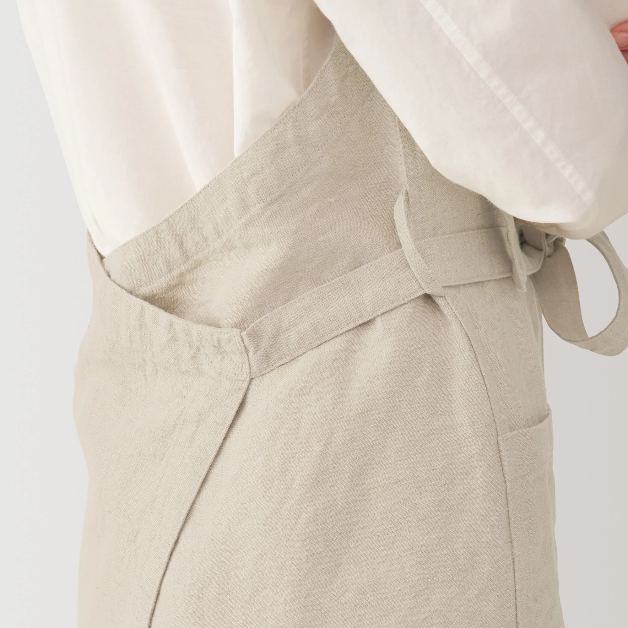 #deleted -imported - Labo Linen Work Apron - Image 22