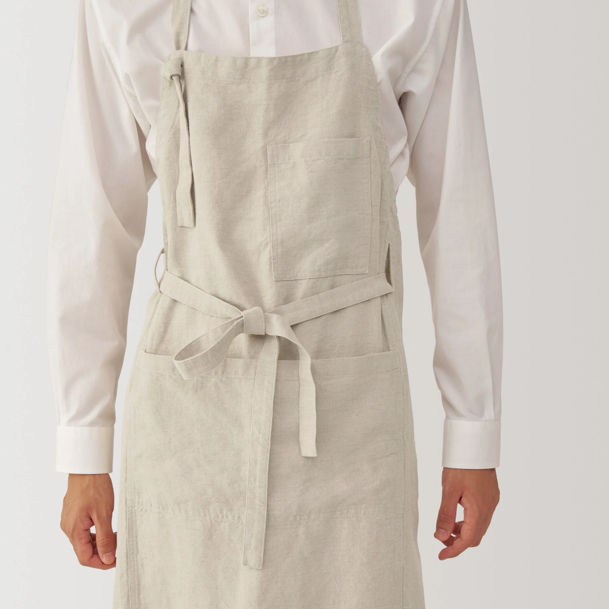 #deleted -imported - Labo Linen Work Apron - Image 26