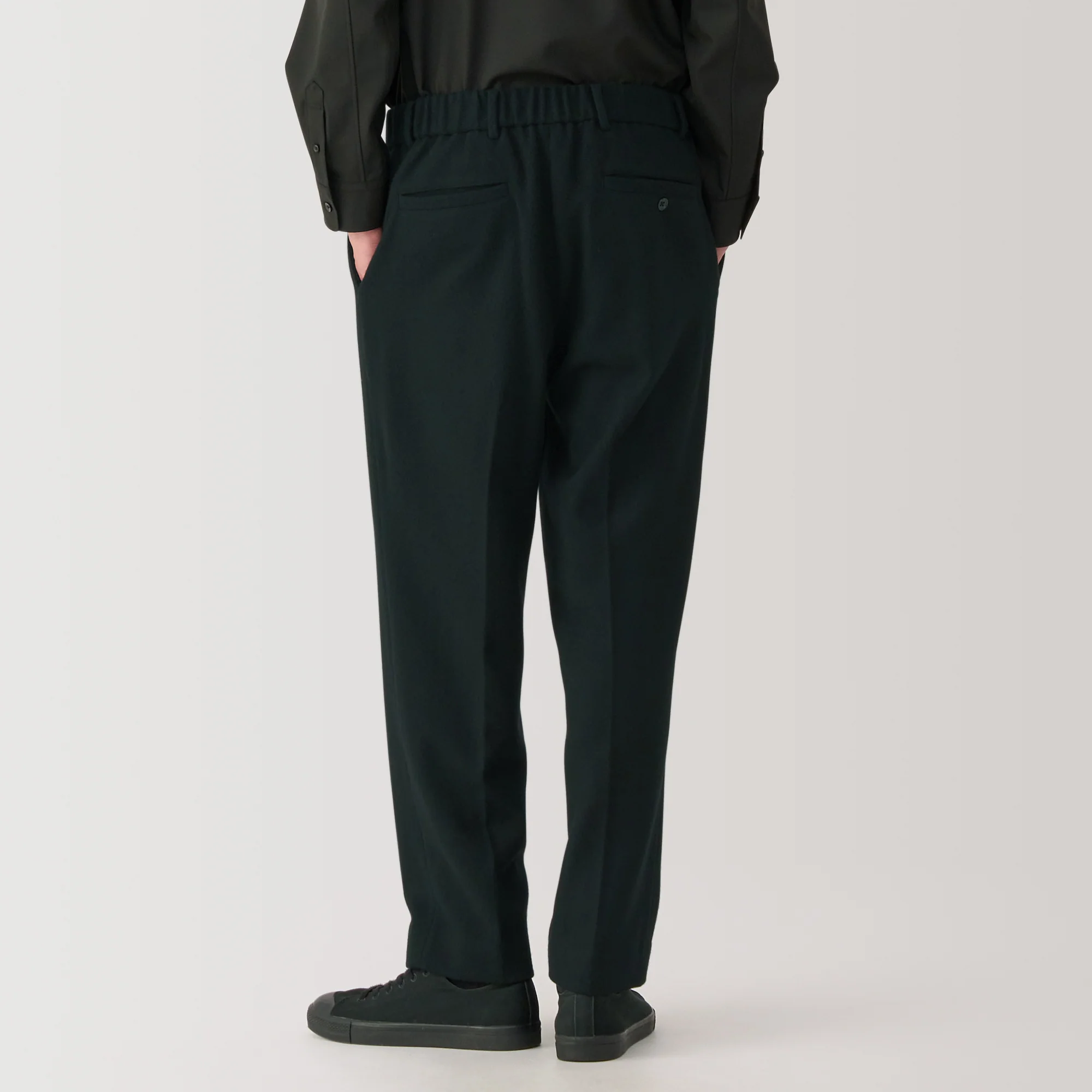 Labo Men's Cashmere Mix Darted Pants - Image 23