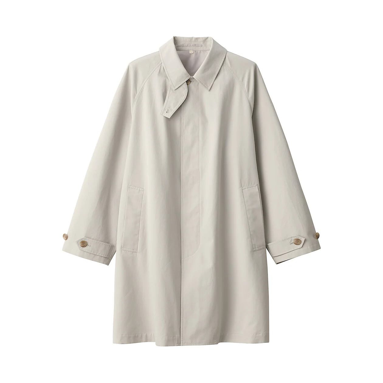 Labo Men's High Density Cotton Single Breasted Coat - Image 2