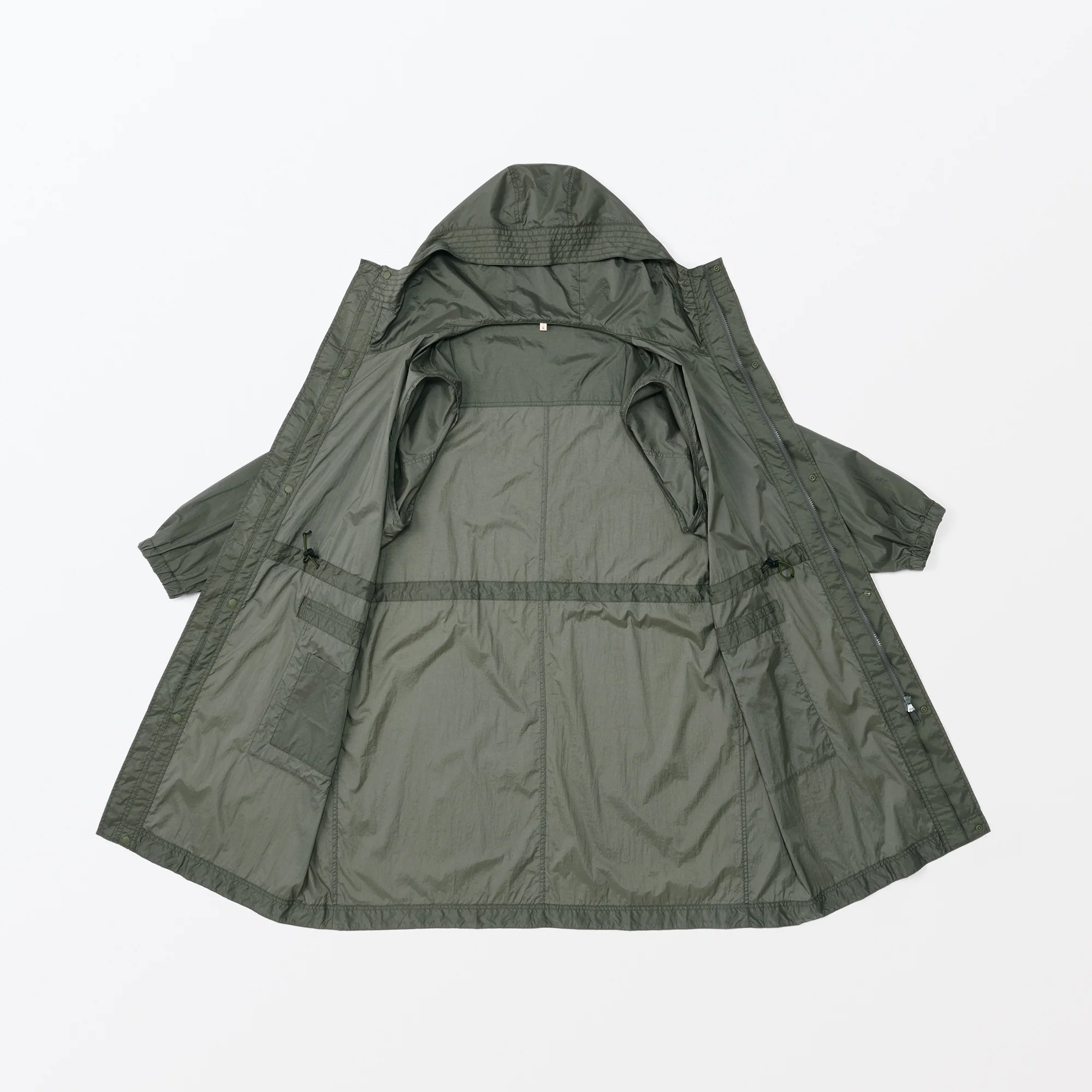 Labo Men's Light Waterproof Nylon Hooded Coat - Image 12