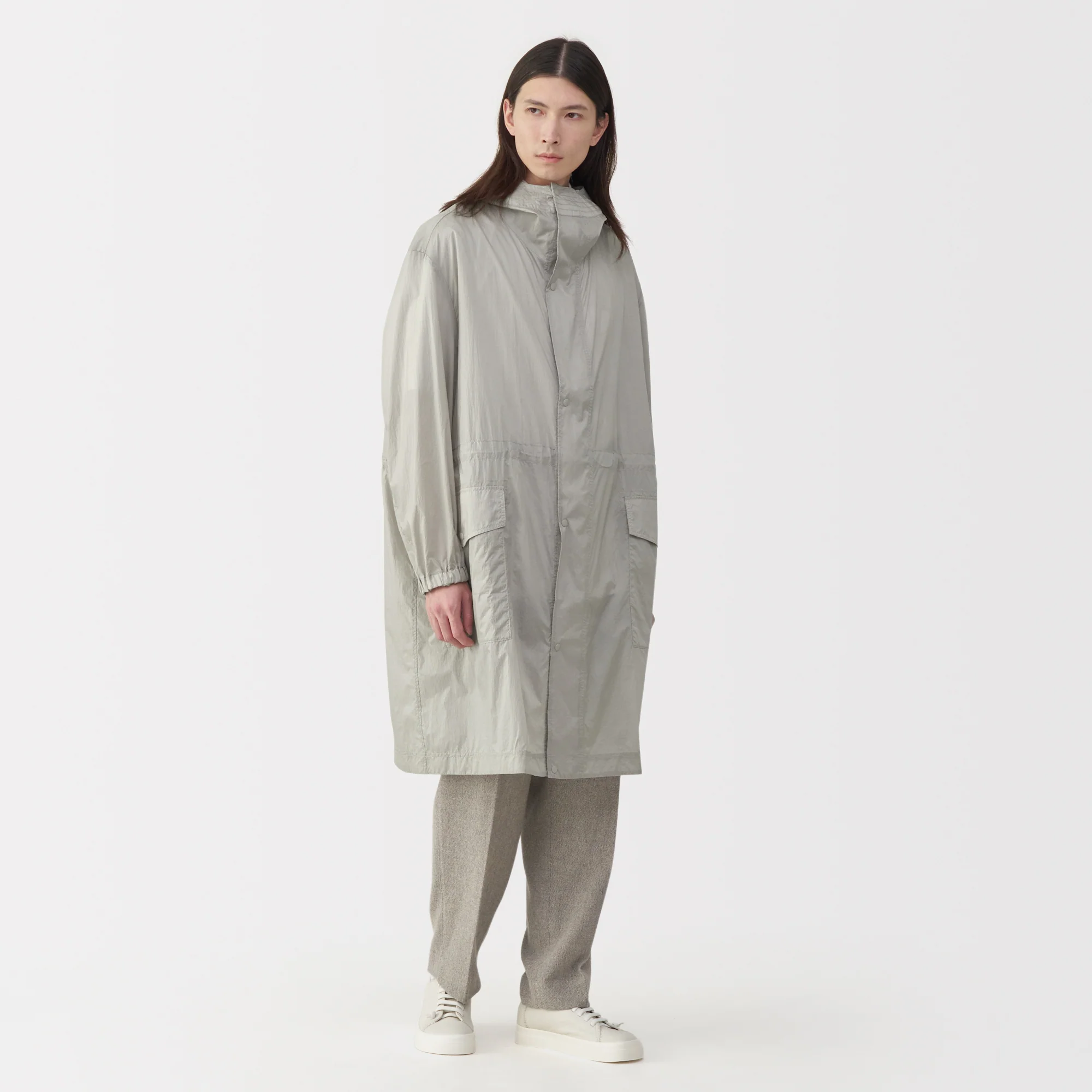 Labo Men's Light Waterproof Nylon Hooded Coat - Image 17
