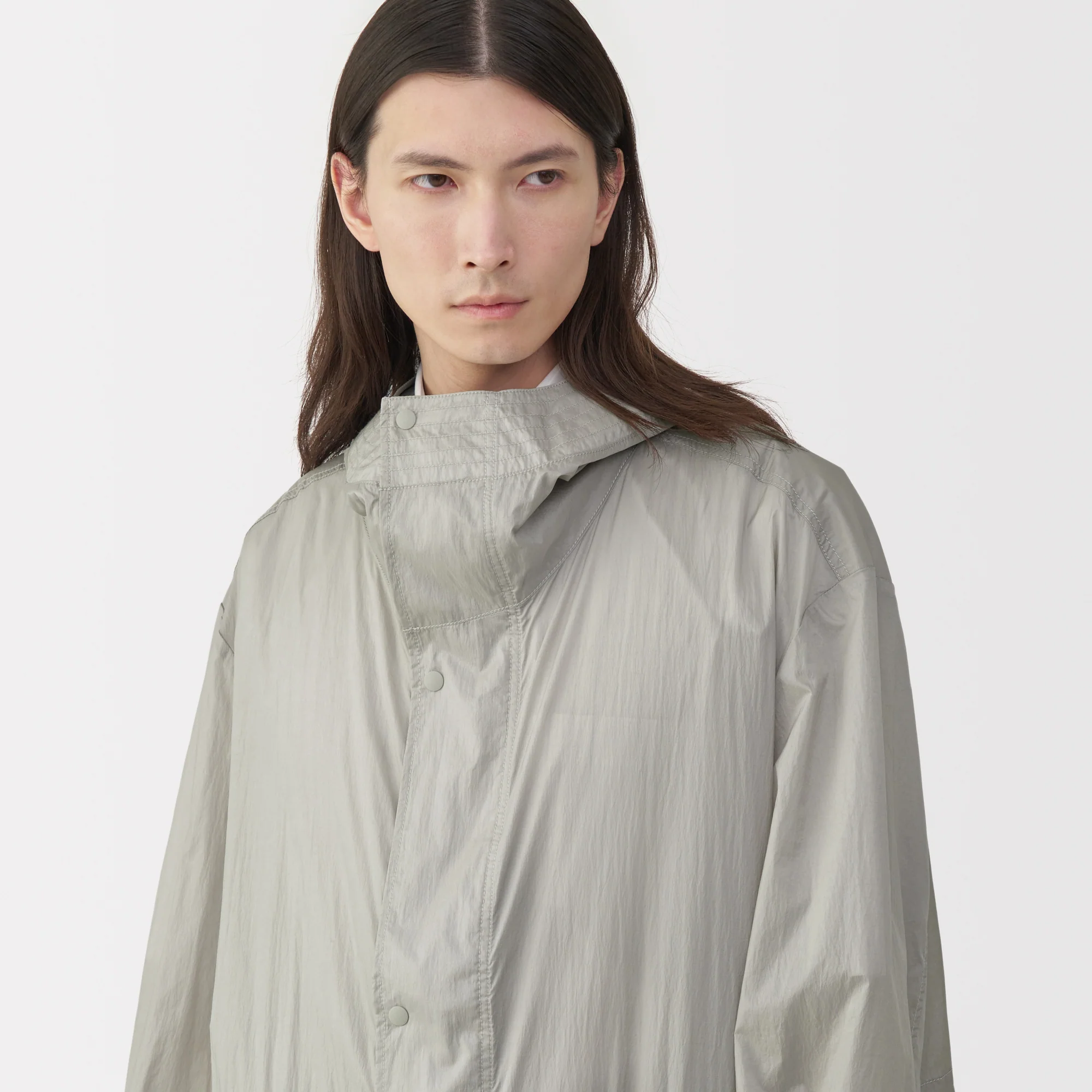 Labo Men's Light Waterproof Nylon Hooded Coat - Image 20