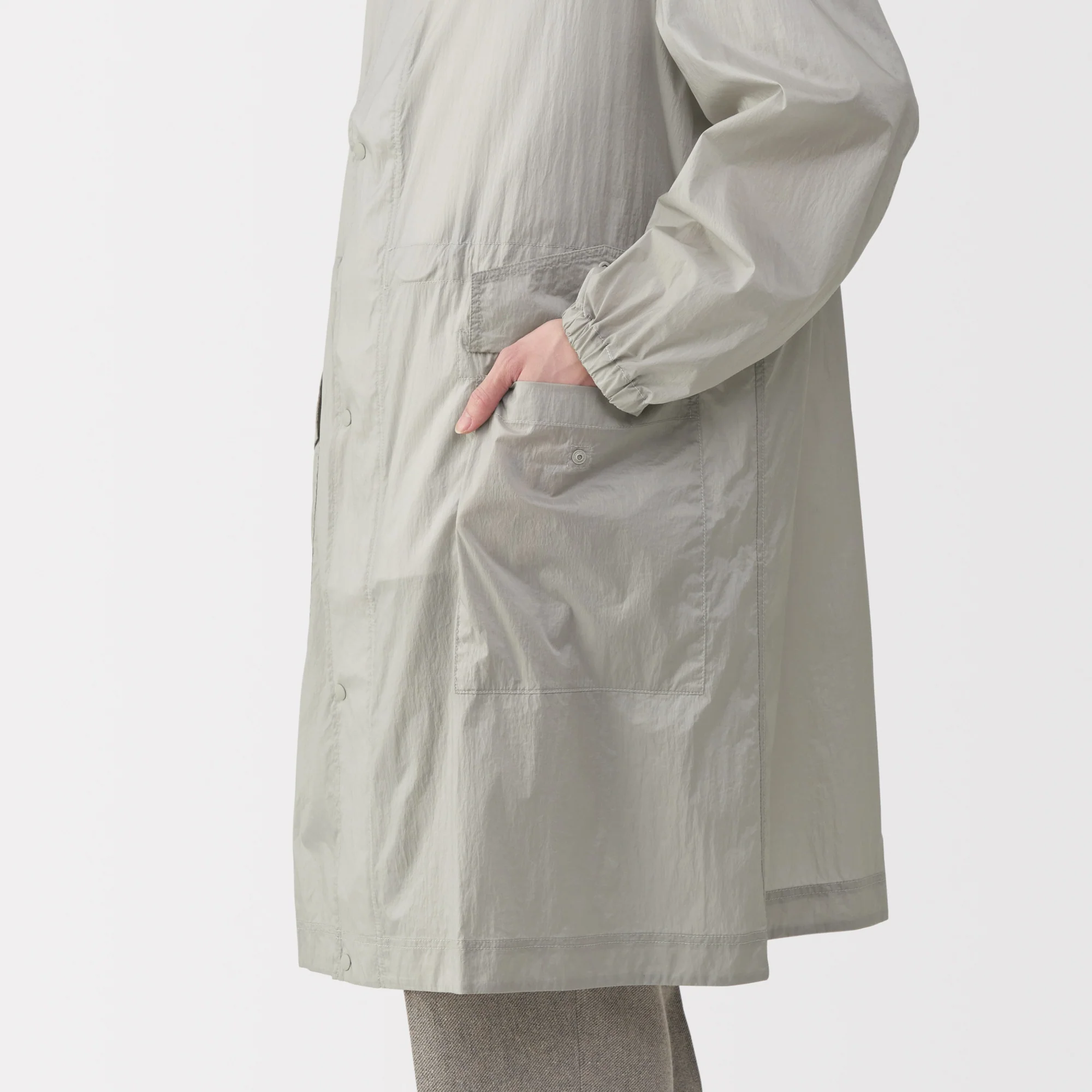 Labo Men's Light Waterproof Nylon Hooded Coat - Image 21