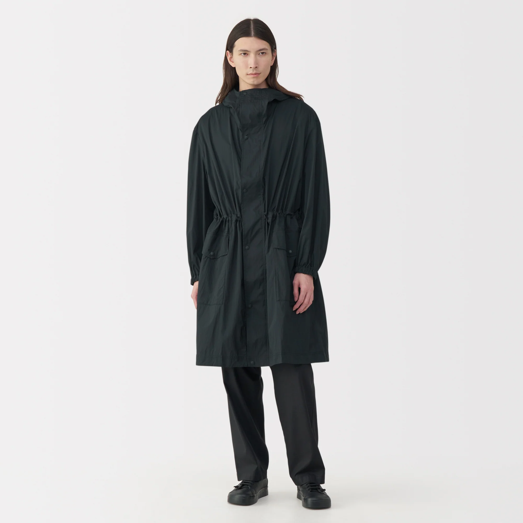 Labo Men's Light Waterproof Nylon Hooded Coat - Image 29