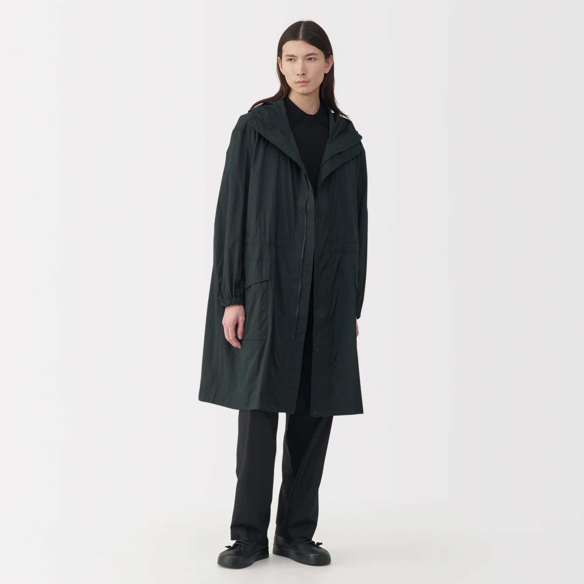 Labo Men's Light Waterproof Nylon Hooded Coat - Image 30