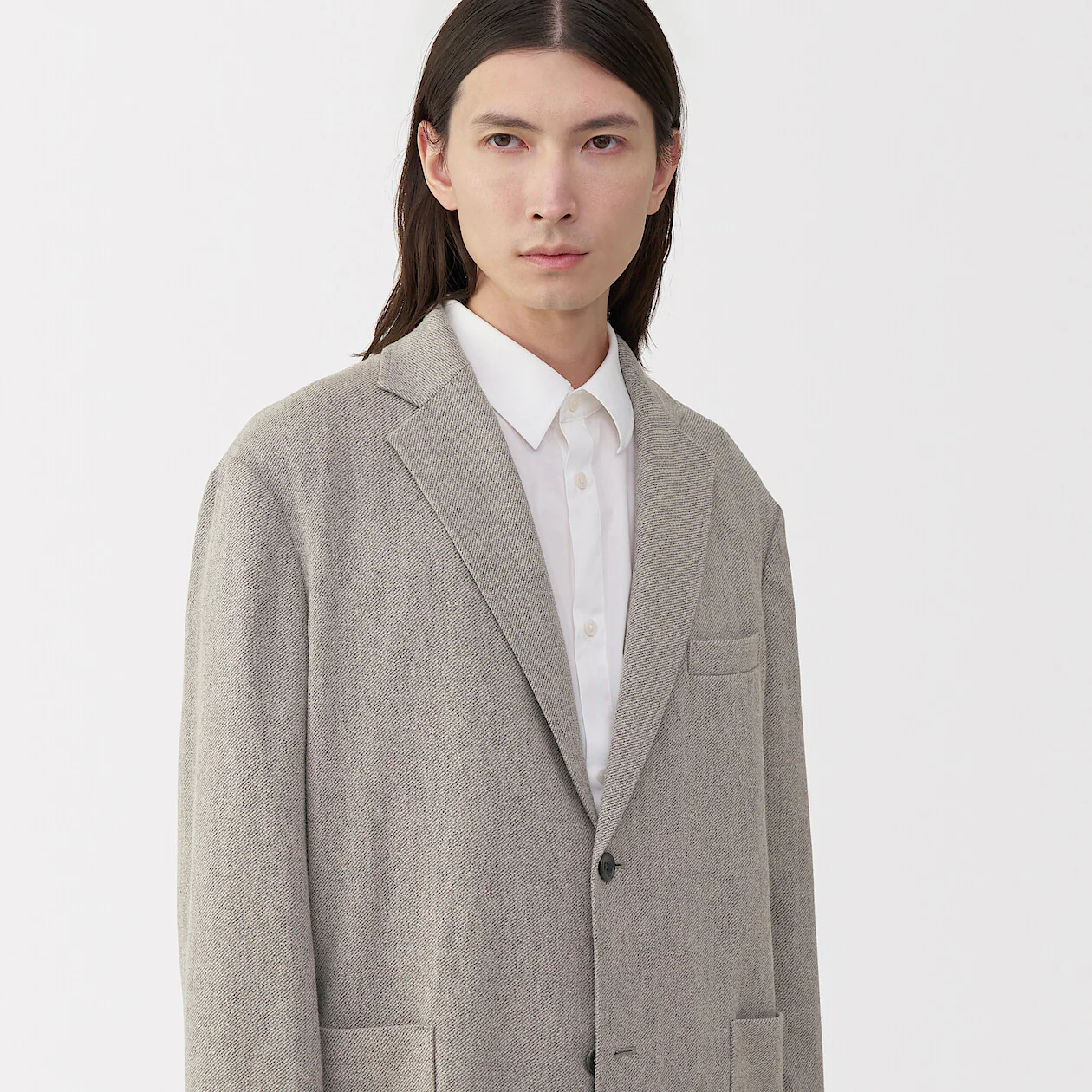Labo Men's Linen Blend Wool Jacket - Image 17
