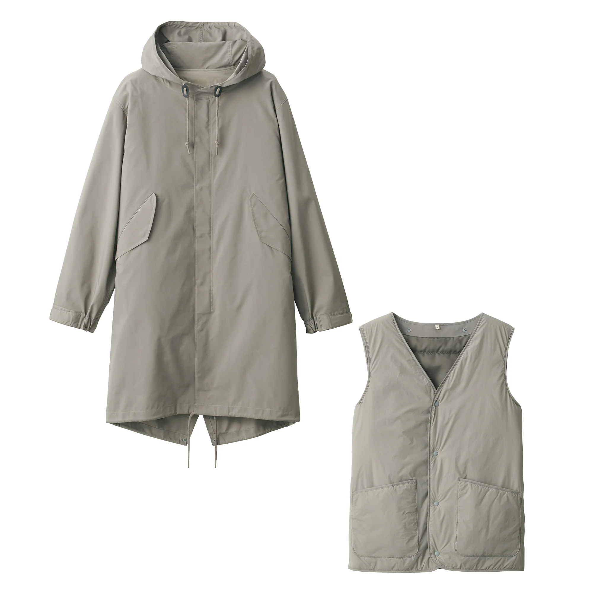 Labo Men's Mod Coat with Liner Vest - Image 18
