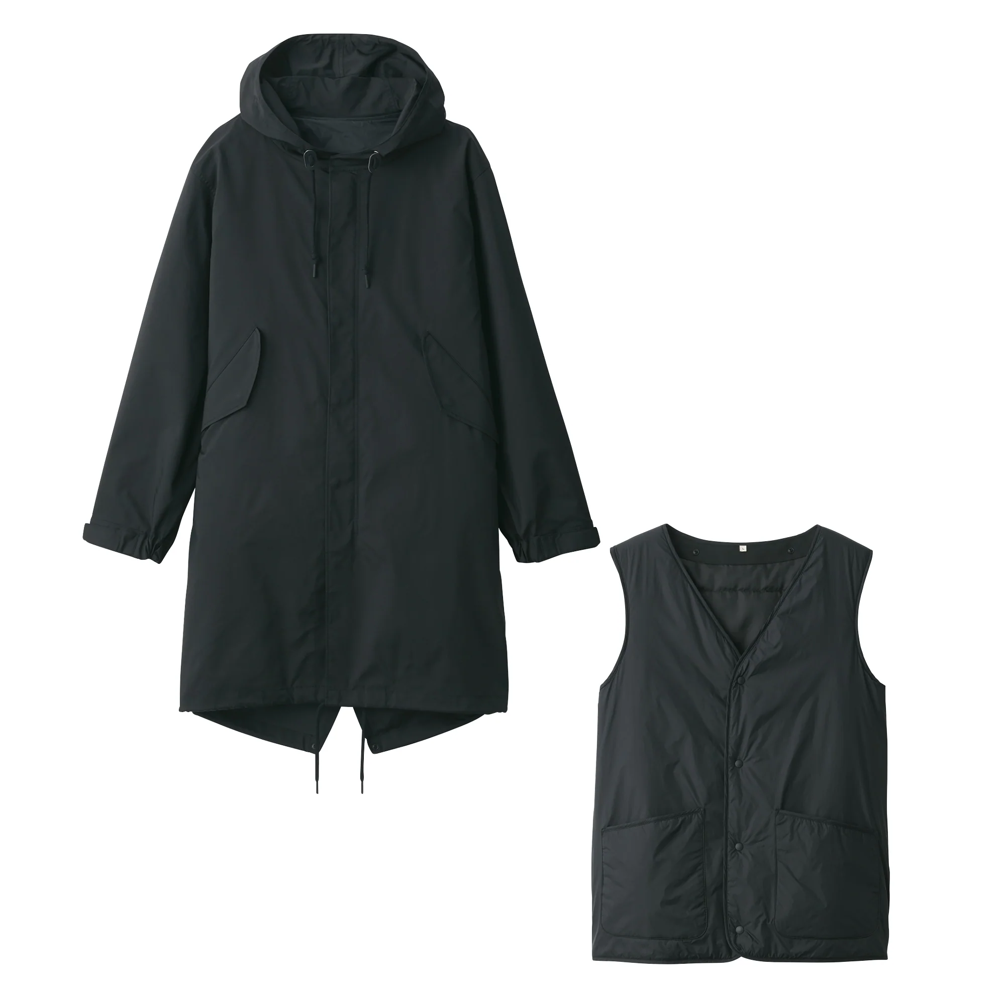 Labo Men's Mod Coat with Liner Vest - Image 41