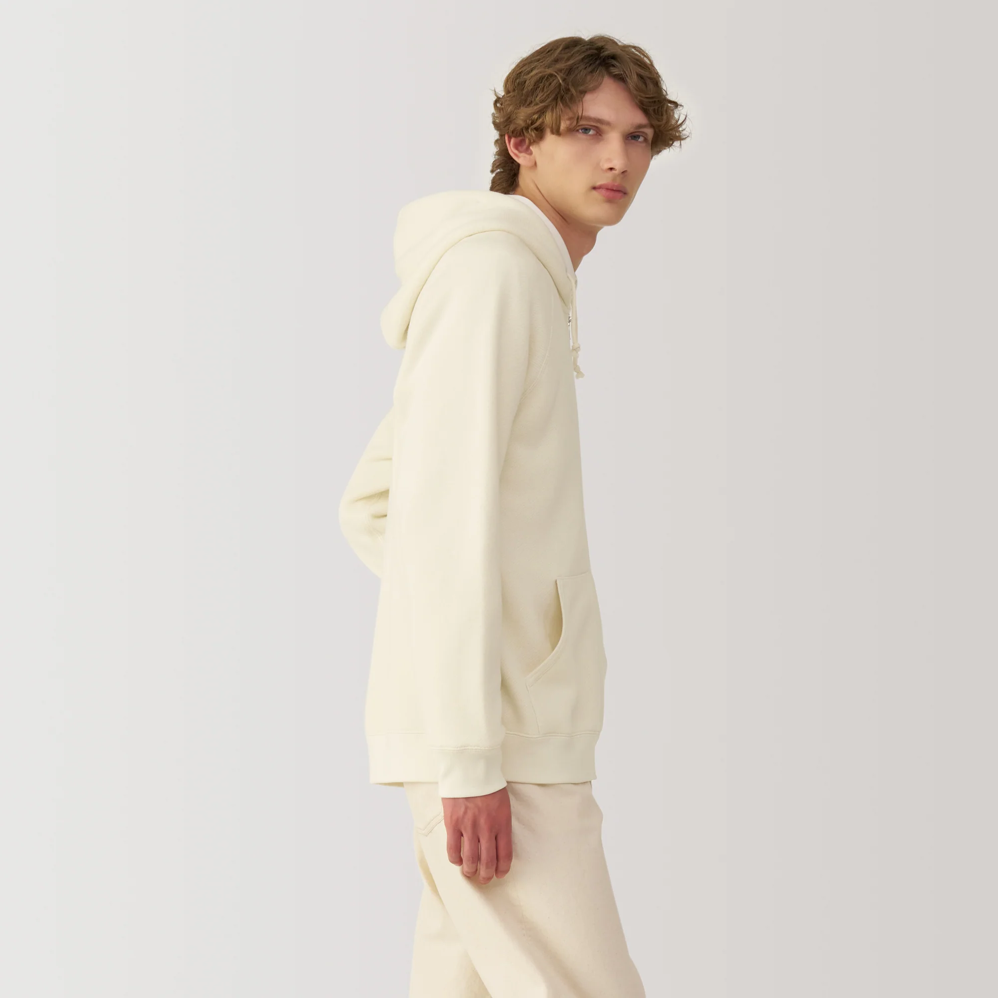 Labo Men's Traditional Knit Sweatshirt Zip Up Hoodie - Image 14