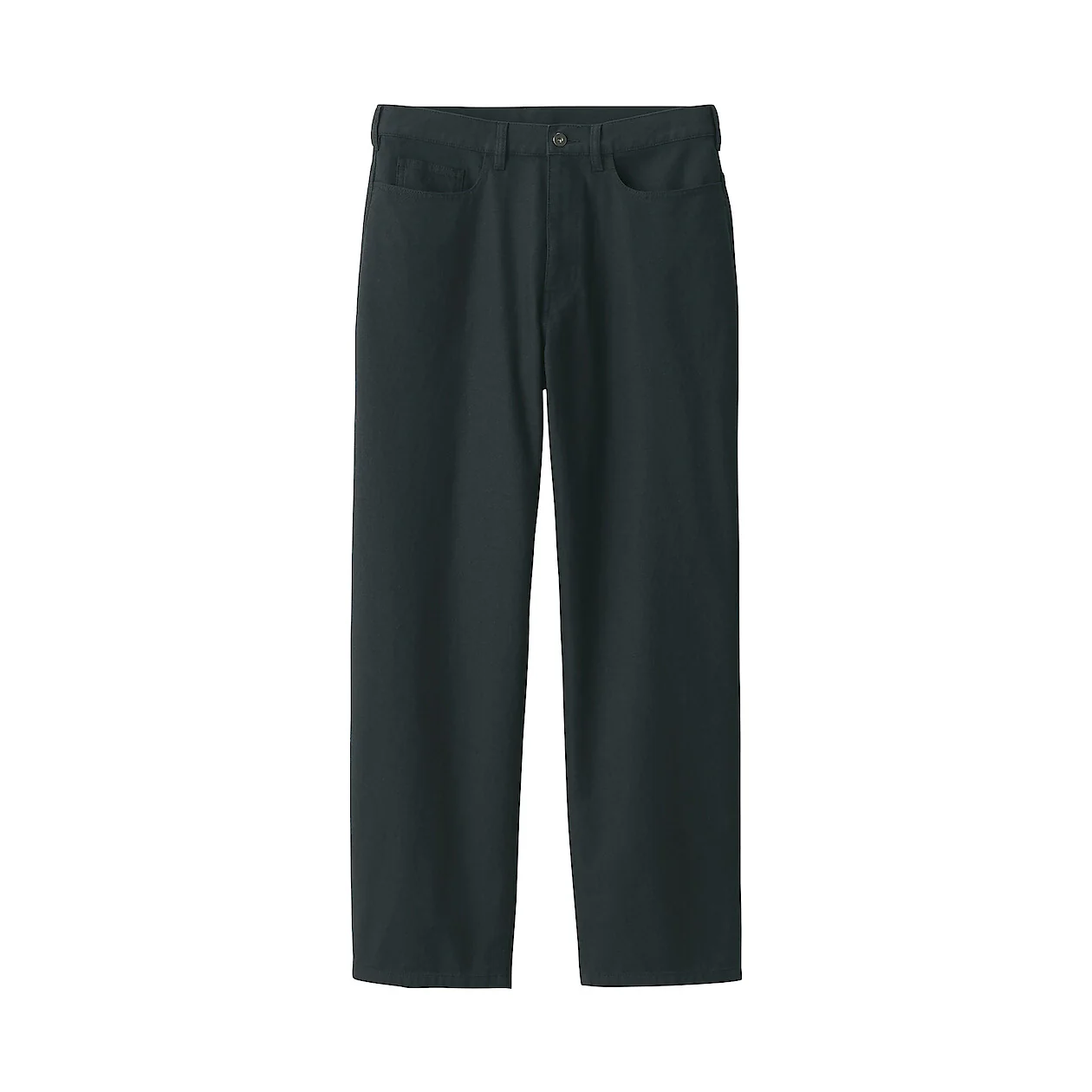 Labo Men's Washi Blend Twill 5-Pocket Wide Pants (L32") - Image 2