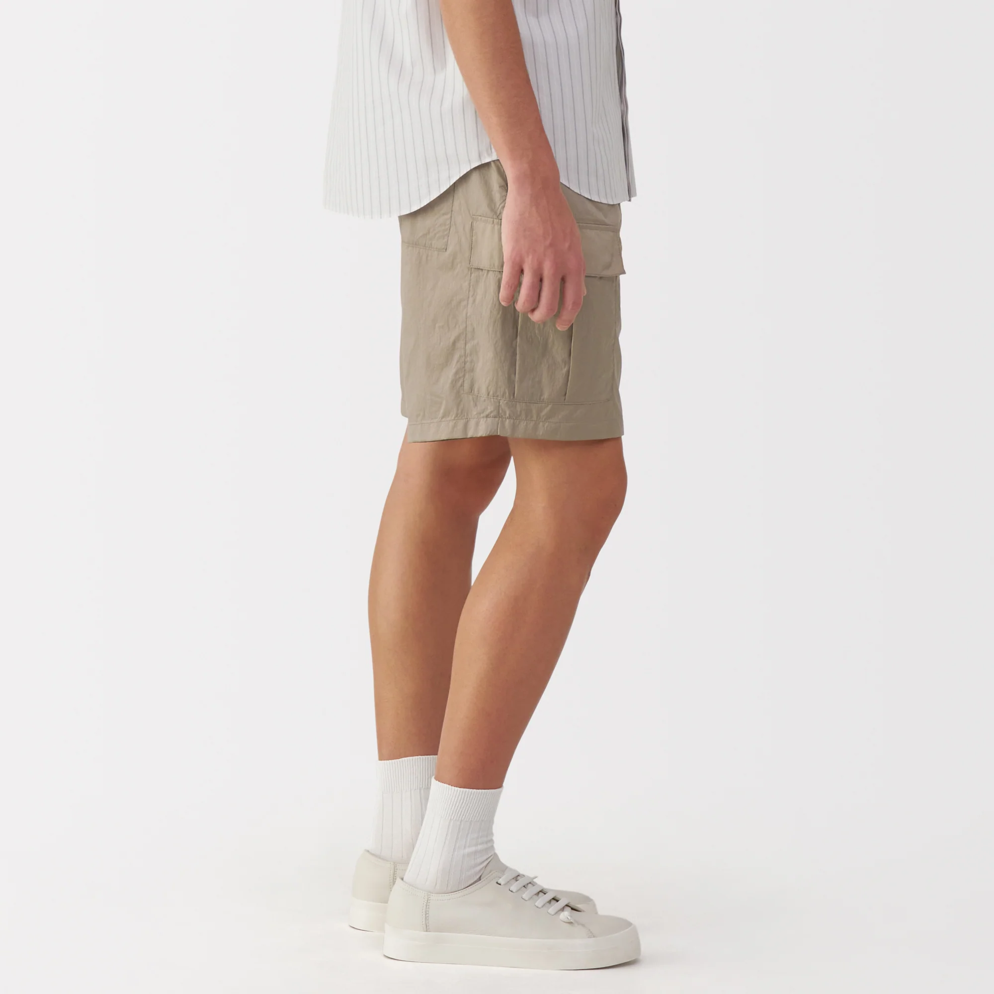 Labo Men's Water Repellent Nylon Cargo Shorts - Image 16