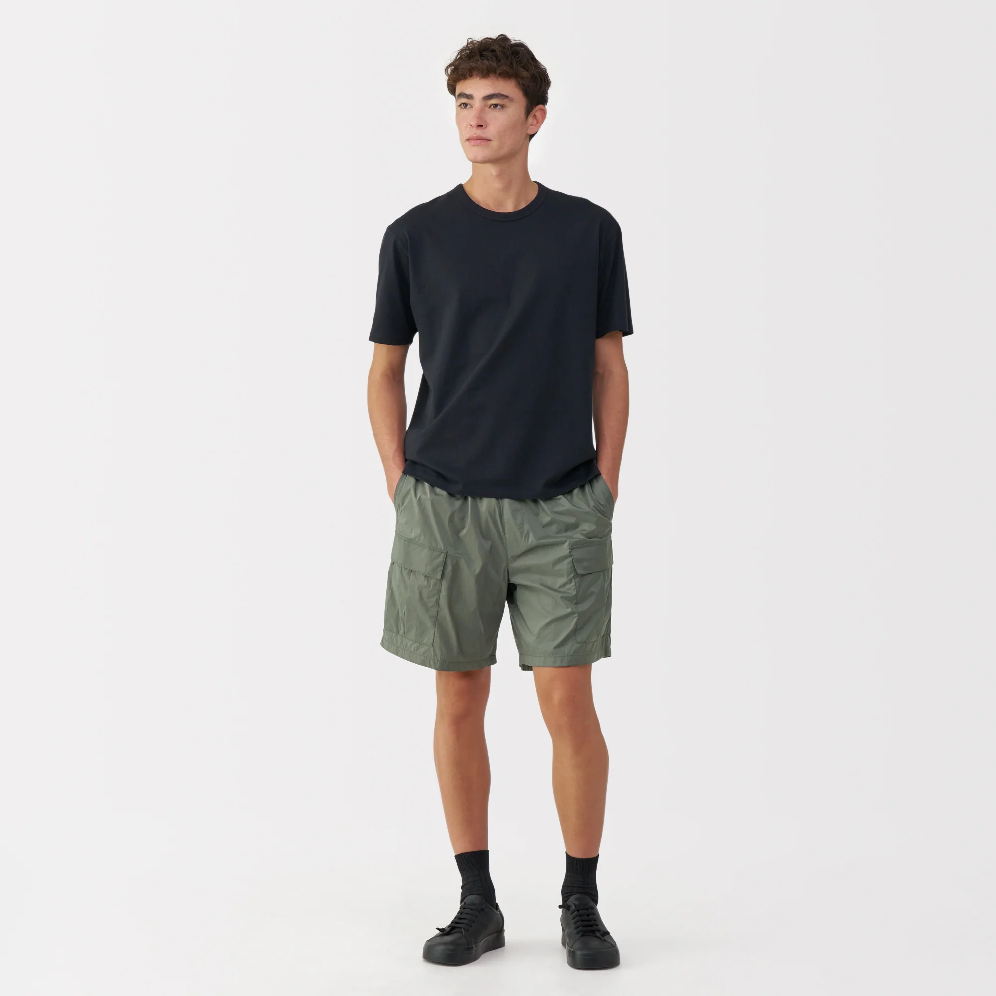 Labo Men's Water Repellent Nylon Cargo Shorts - Image 25