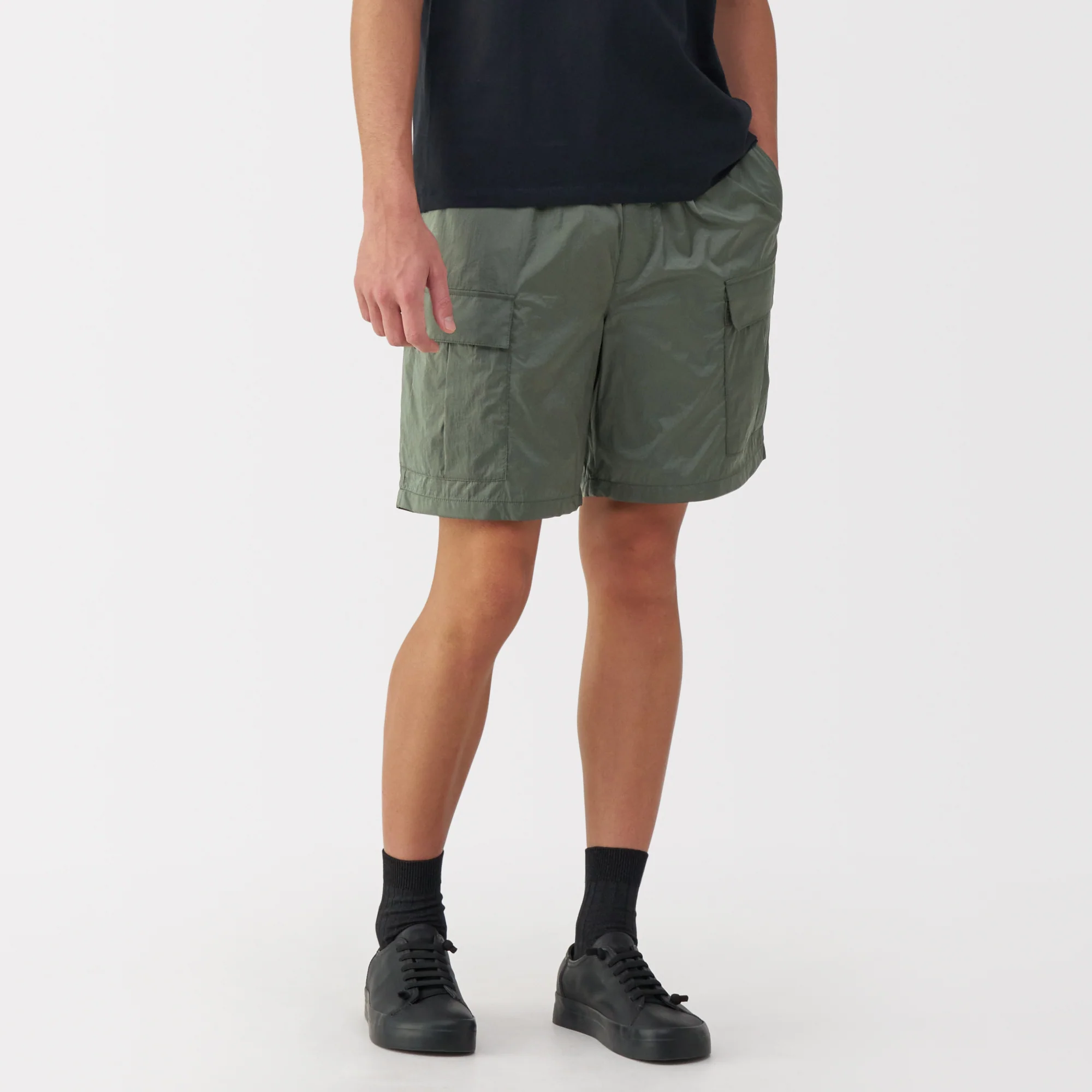 Labo Men's Water Repellent Nylon Cargo Shorts - Image 26