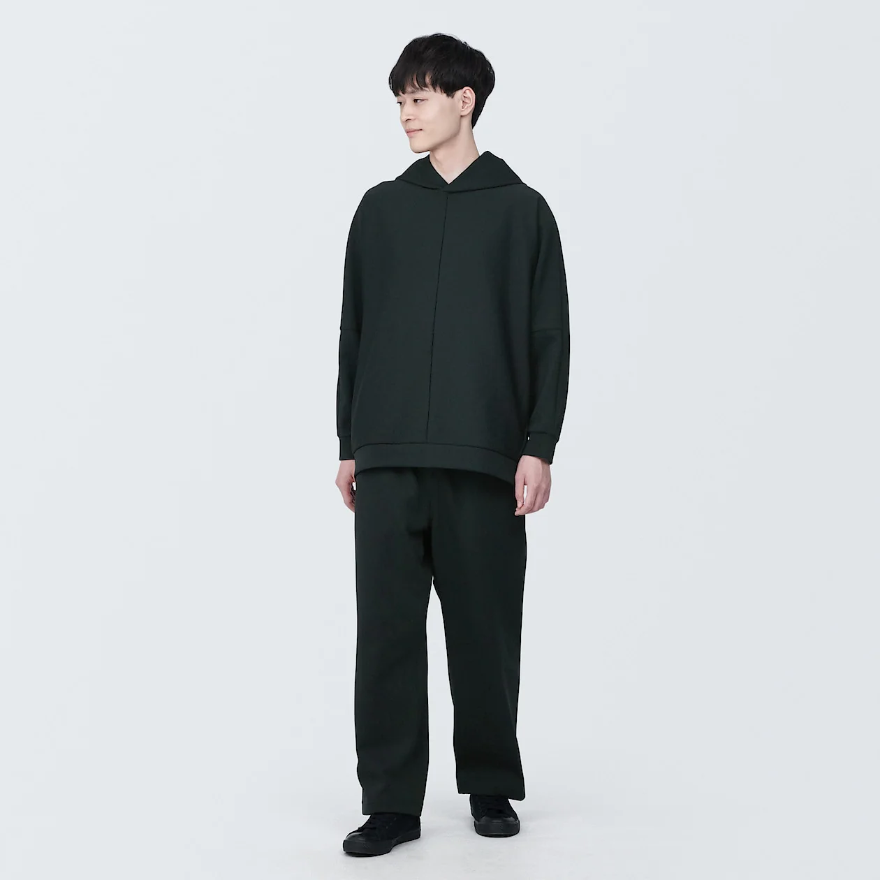 Labo Unisex Water Repellent Double Knitted Pullover Hoodie - Image 41