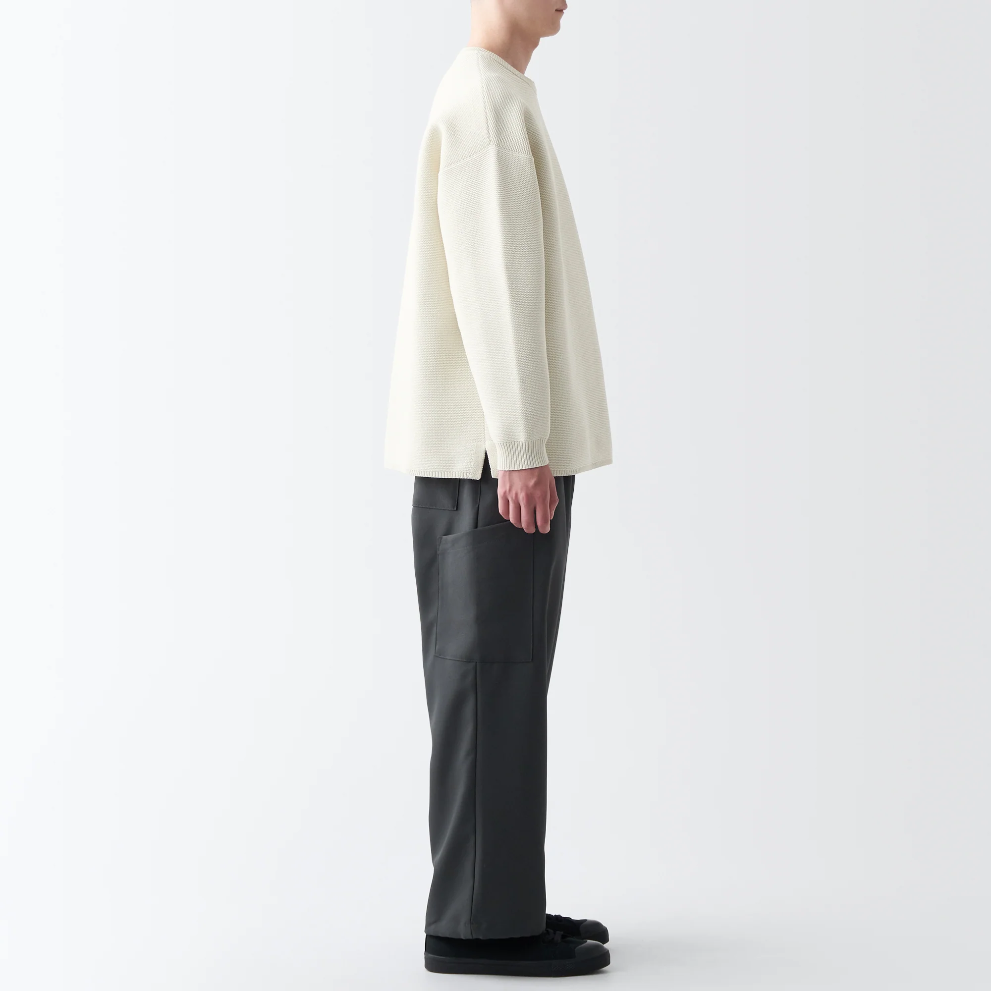 Labo Warm and Washable Crewneck Sweater - Image 35