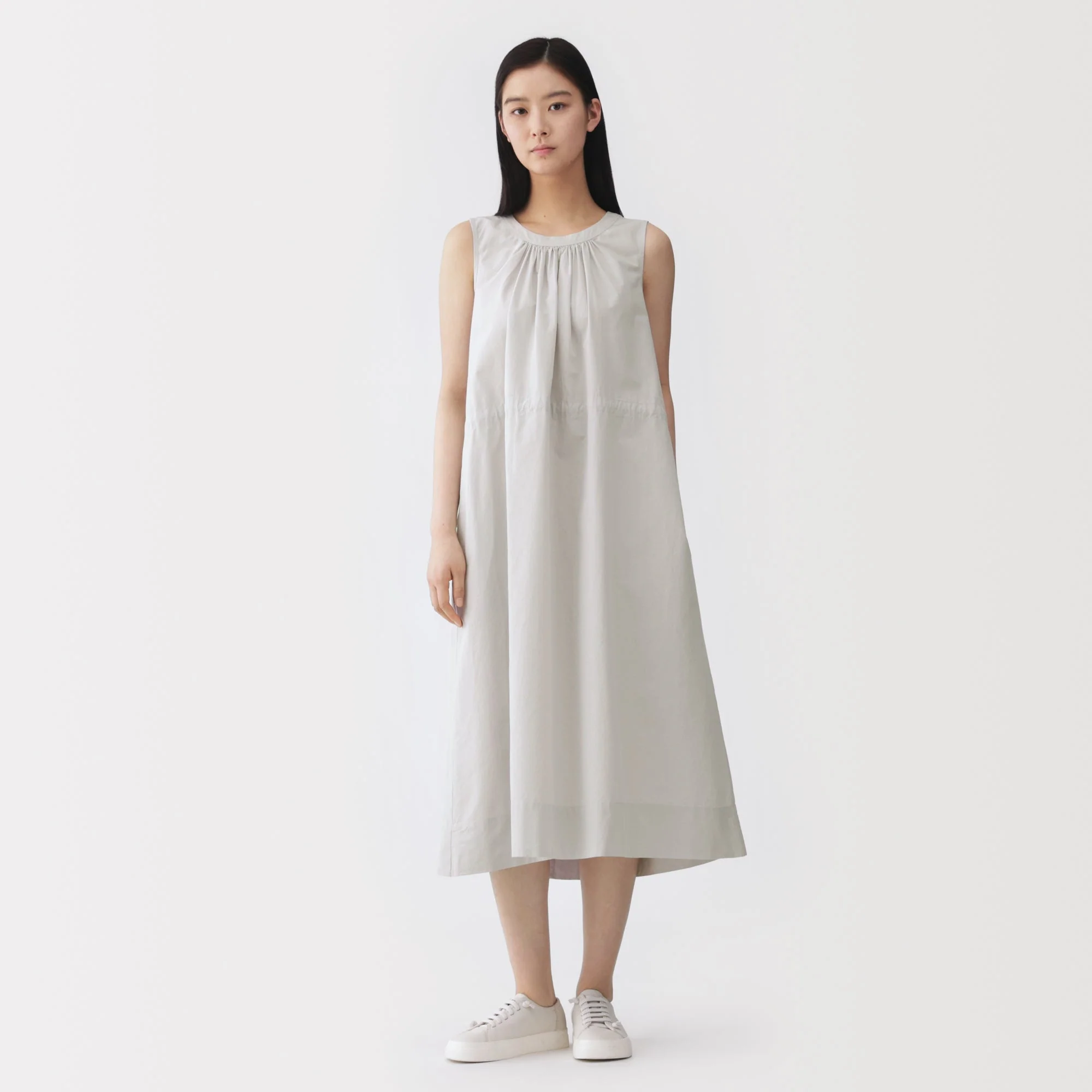 Labo Washi Blend Gathered Dress - Image 4