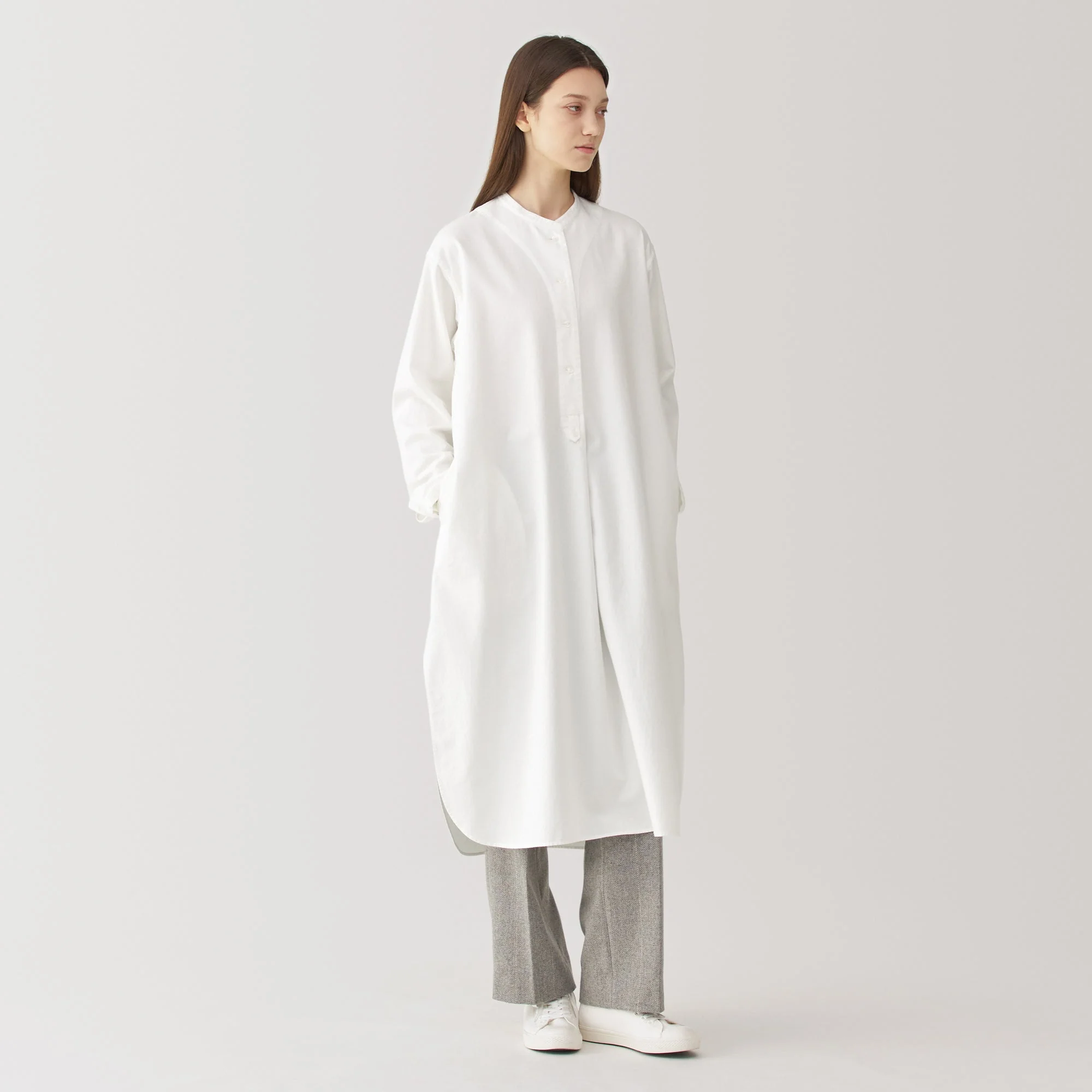 Labo Women's Brushed Cotton Twill Shirt Dress - Image 15