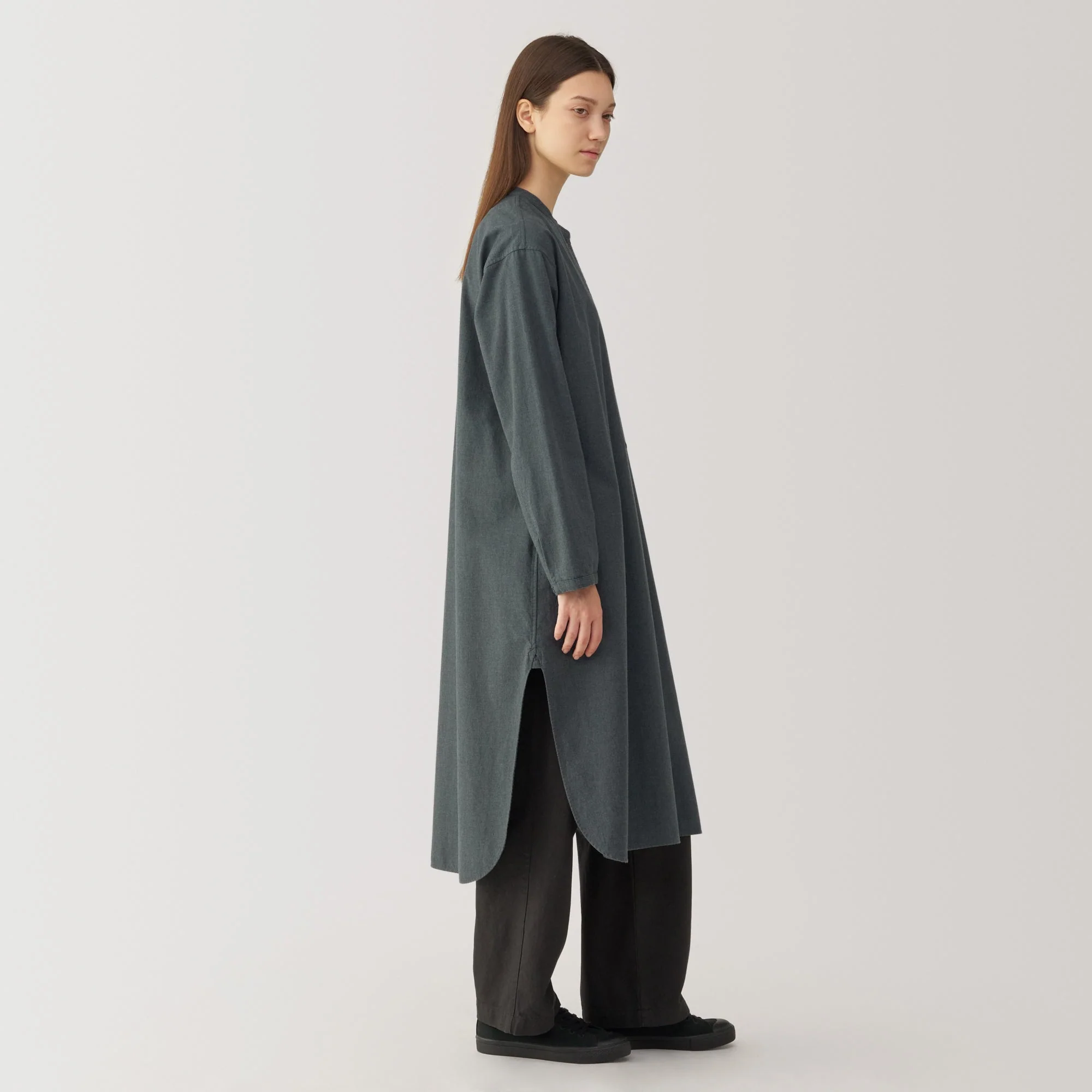 Labo Women's Brushed Cotton Twill Shirt Dress - Image 5