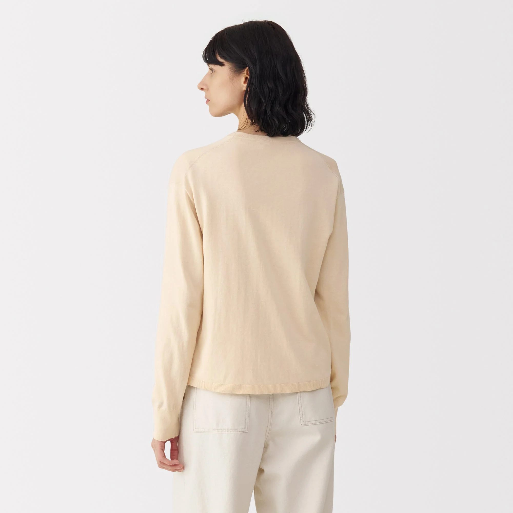 Labo Women's Cotton High Gauge Knit Cardigan - Image 13