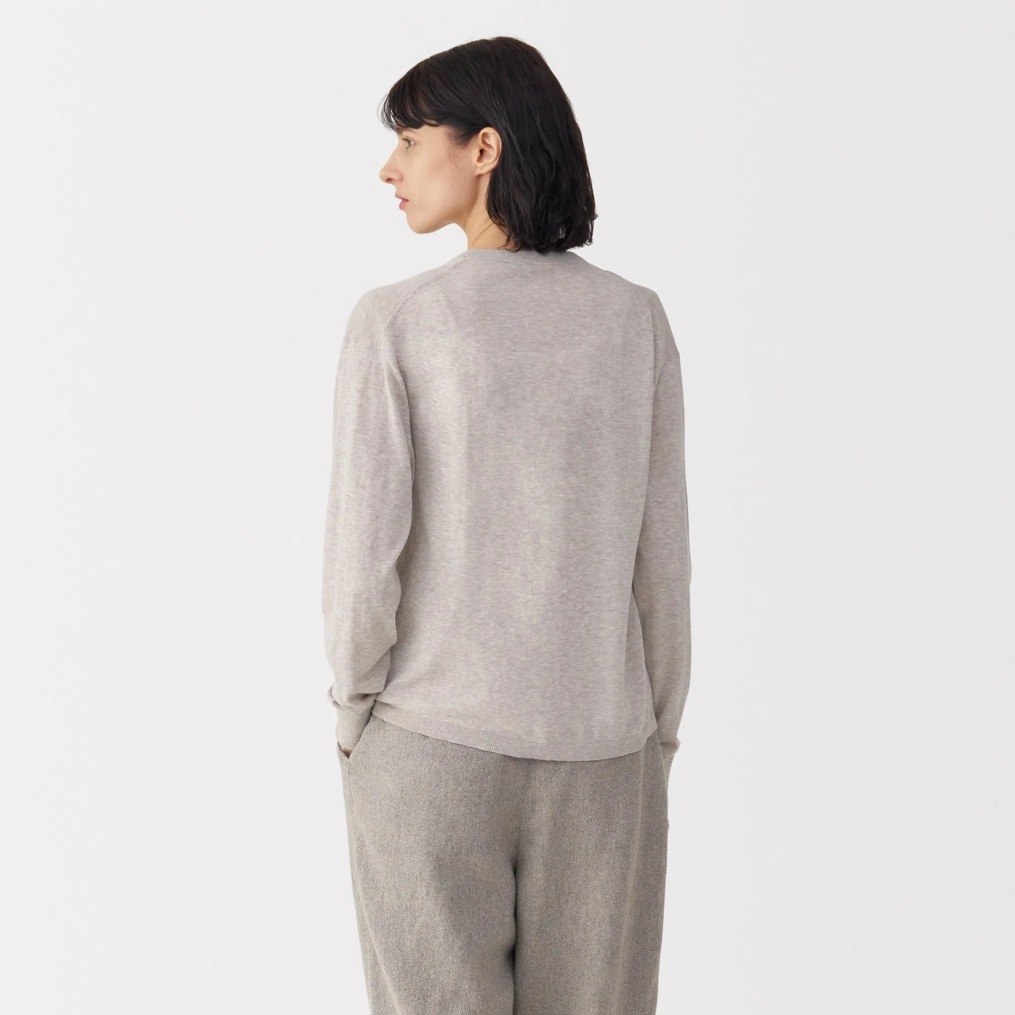 Labo Women's Cotton High Gauge Knit Cardigan - Image 6