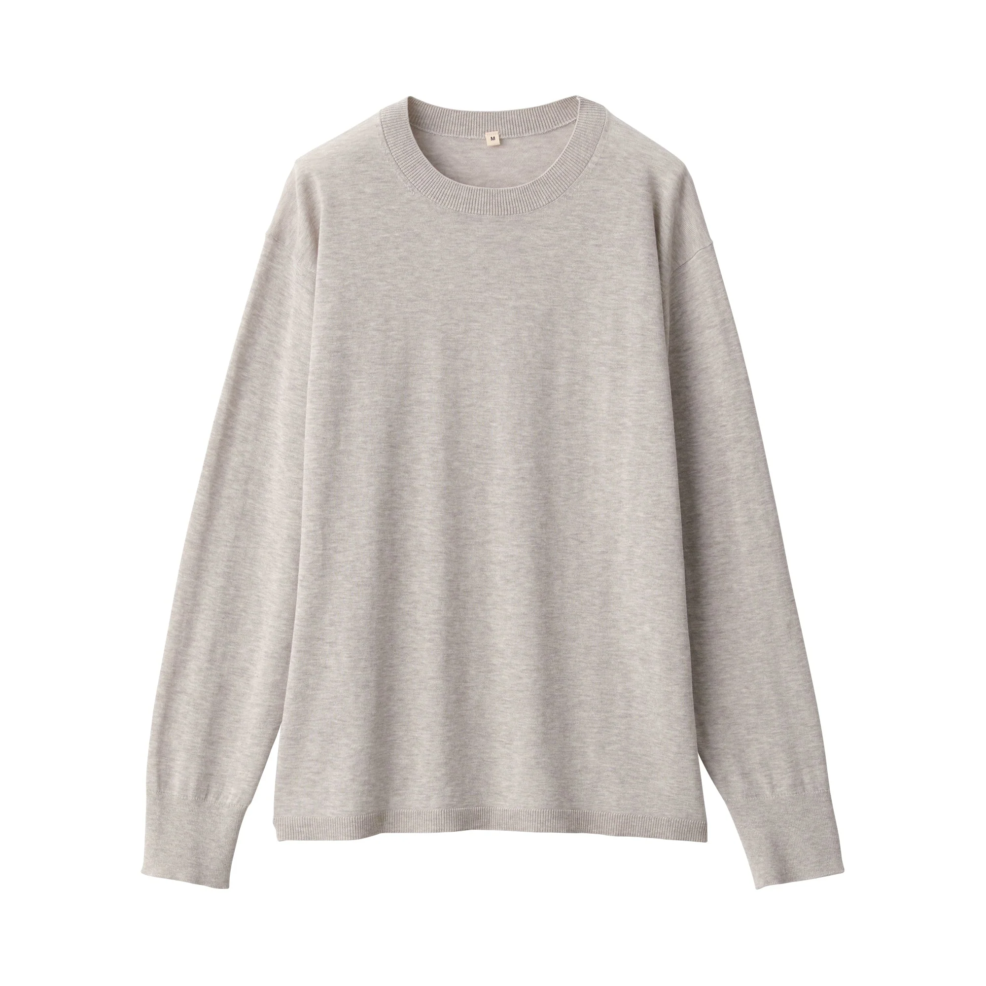 Labo Women's Cotton High Gauge Knit Long Sleeve Pullover - Image 2