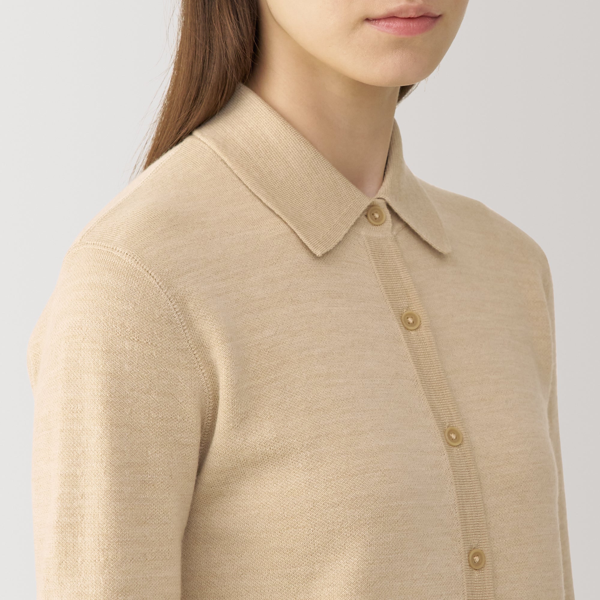 Labo Women's Double Face Knitted Shirt - Image 13