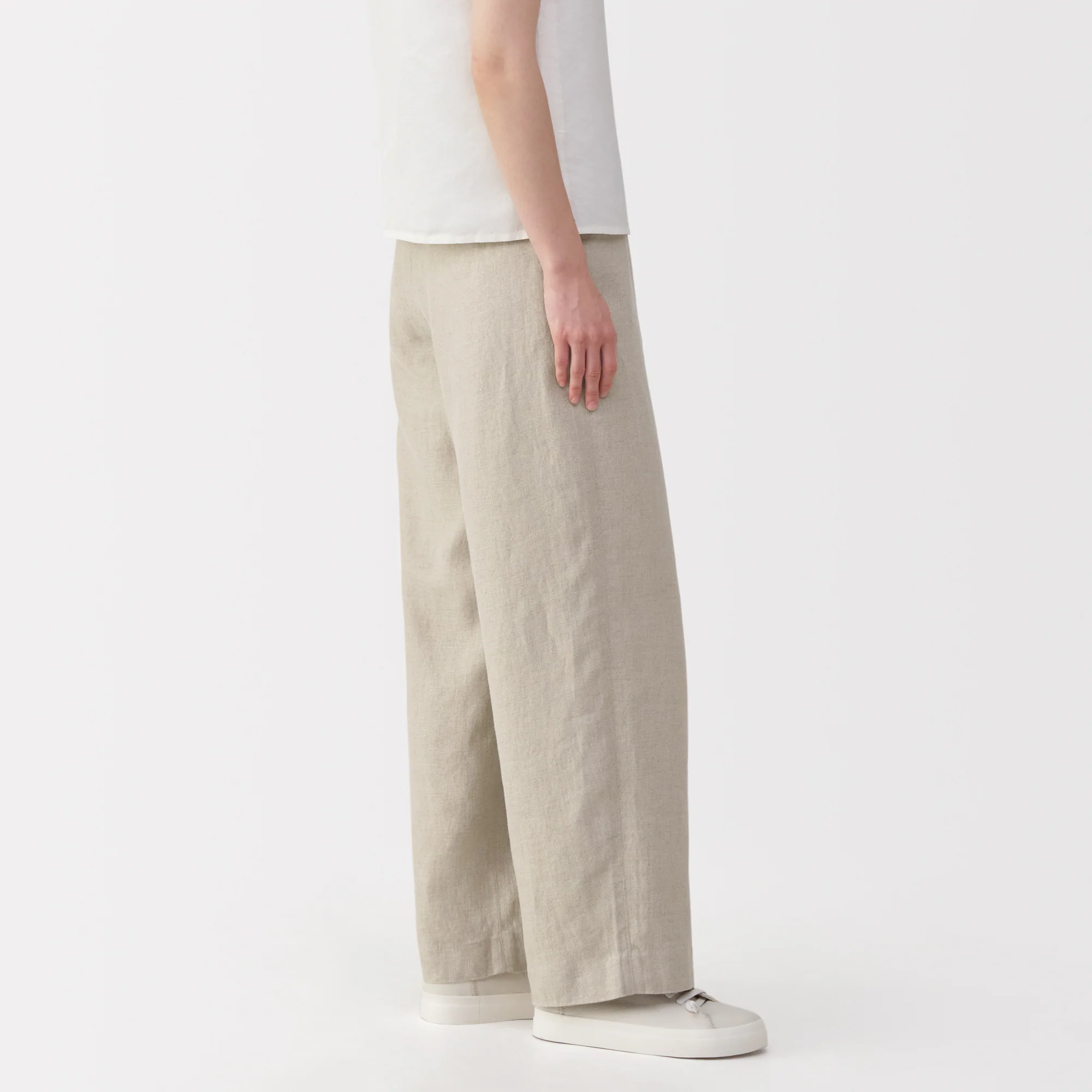 Labo Women's Heavyweight Linen Wide Pants - Image 14