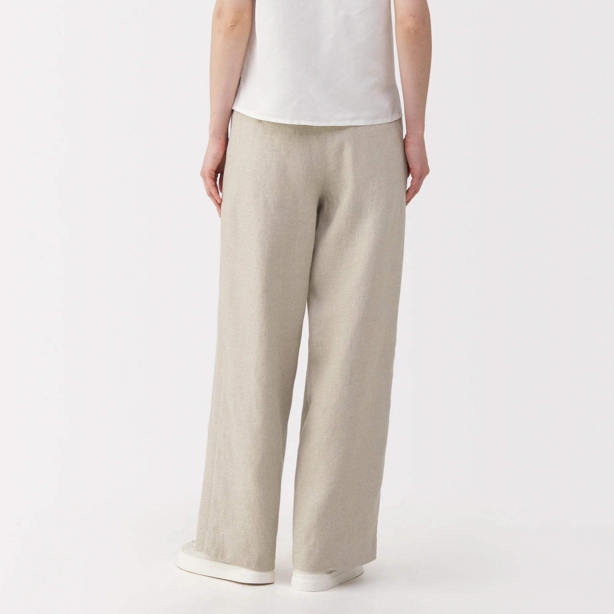 Labo Women's Heavyweight Linen Wide Pants - Image 15