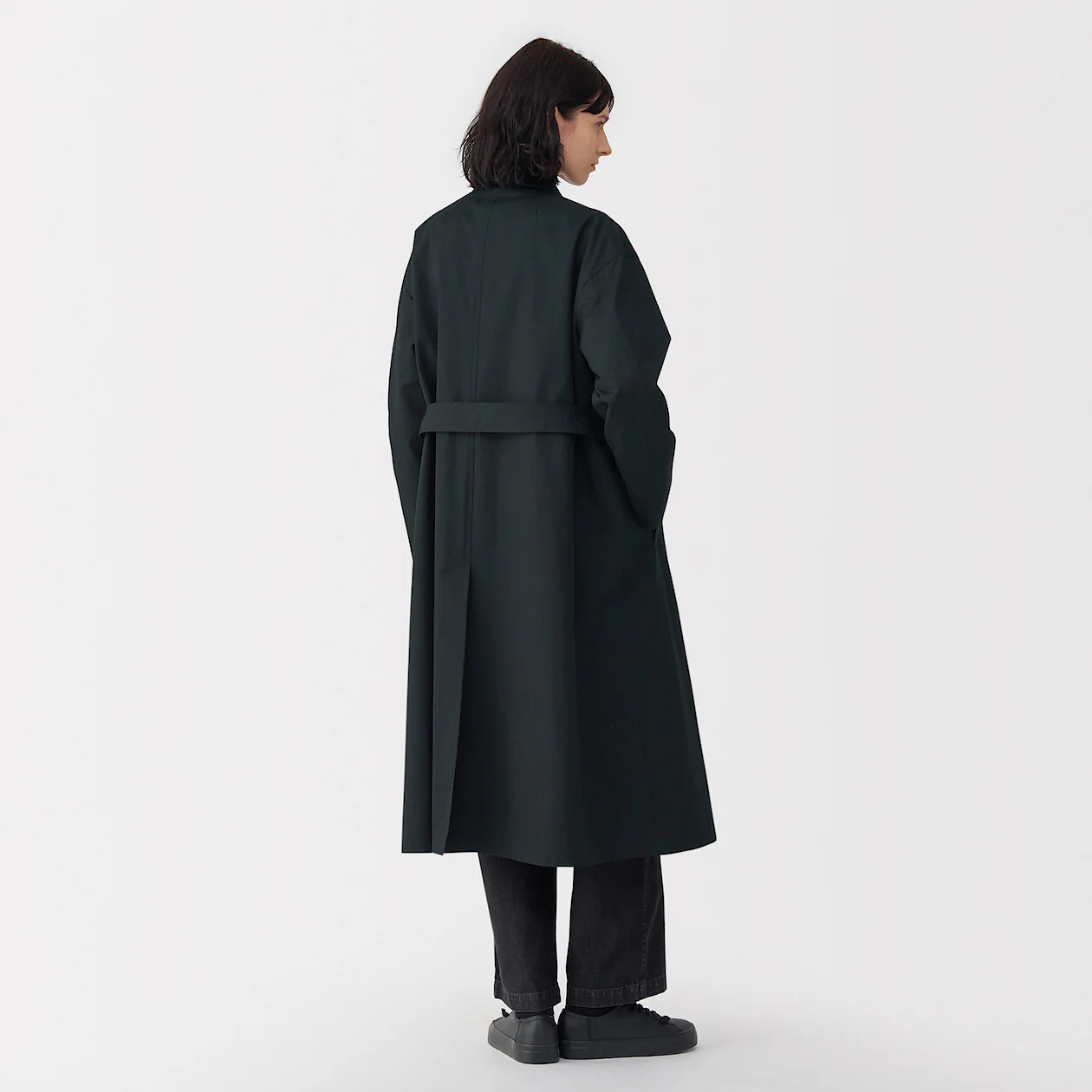 Labo Women's High Density Cotton Single Breasted Coat - Image 15