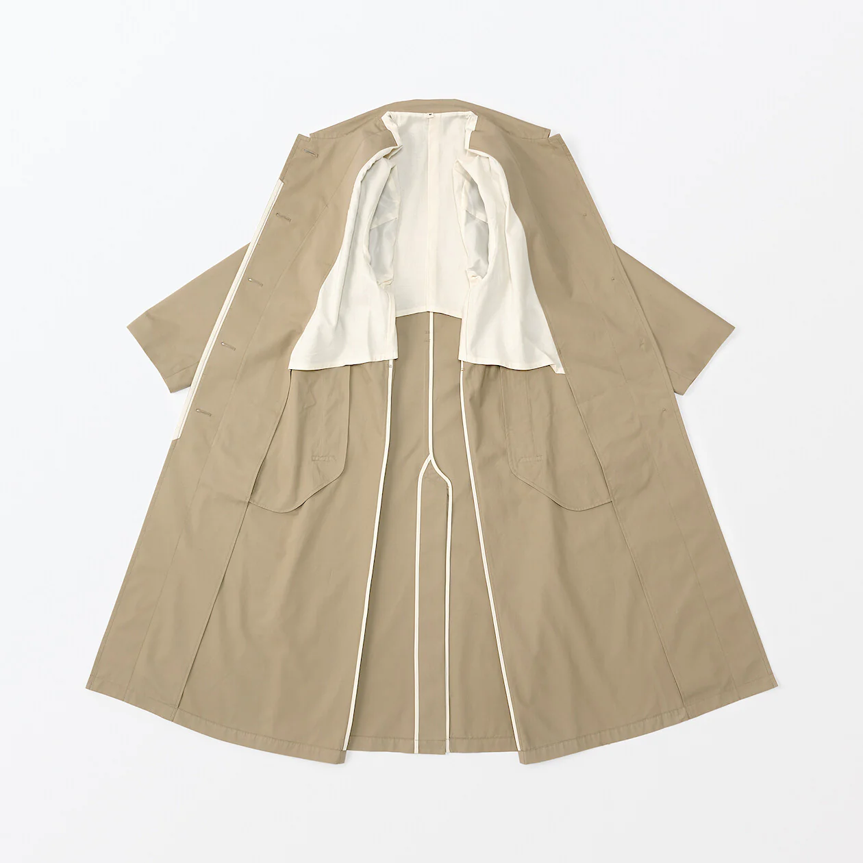 Labo Women's High Density Cotton Single Breasted Coat - Image 9