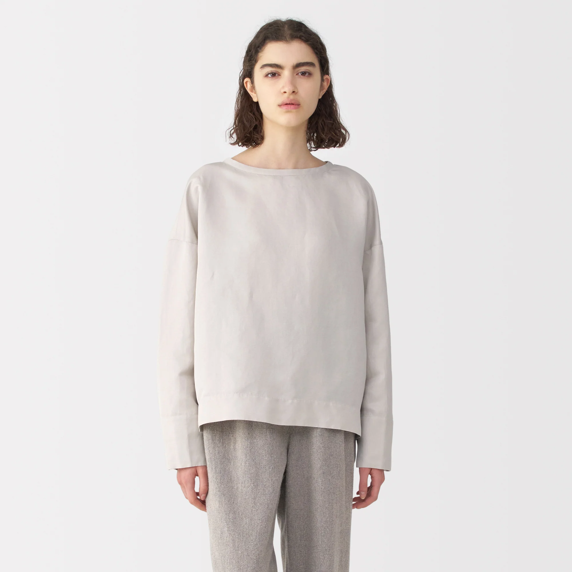 Labo Women's Linen Silk Long Sleeve Blouse - Image 13