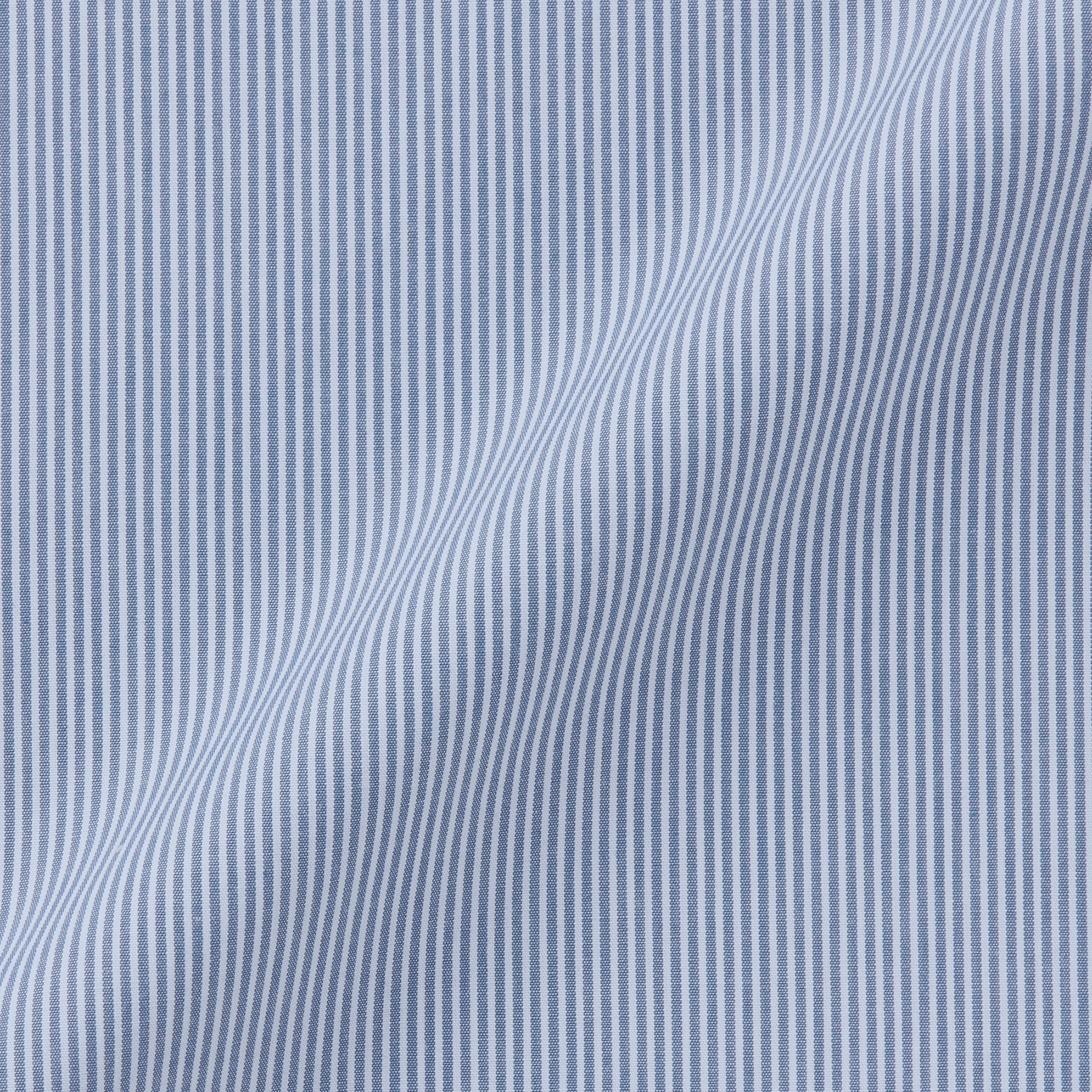 Labo Women's Poplin Short Sleeve Striped Shirt - Image 19