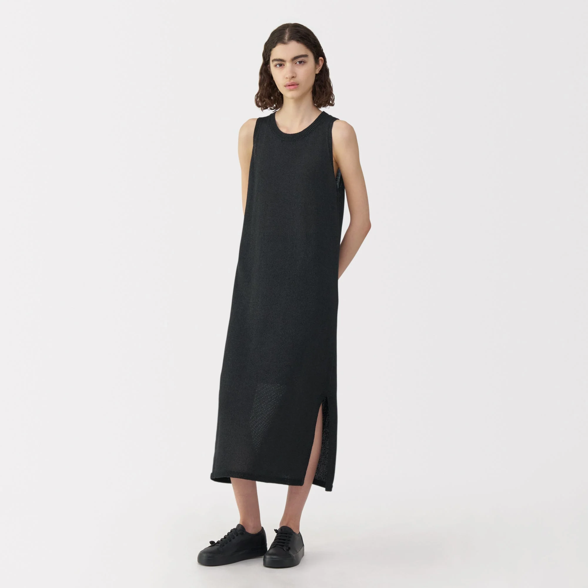 Labo Women's Washi Blend Knit Sleeveless Dress - Image 4
