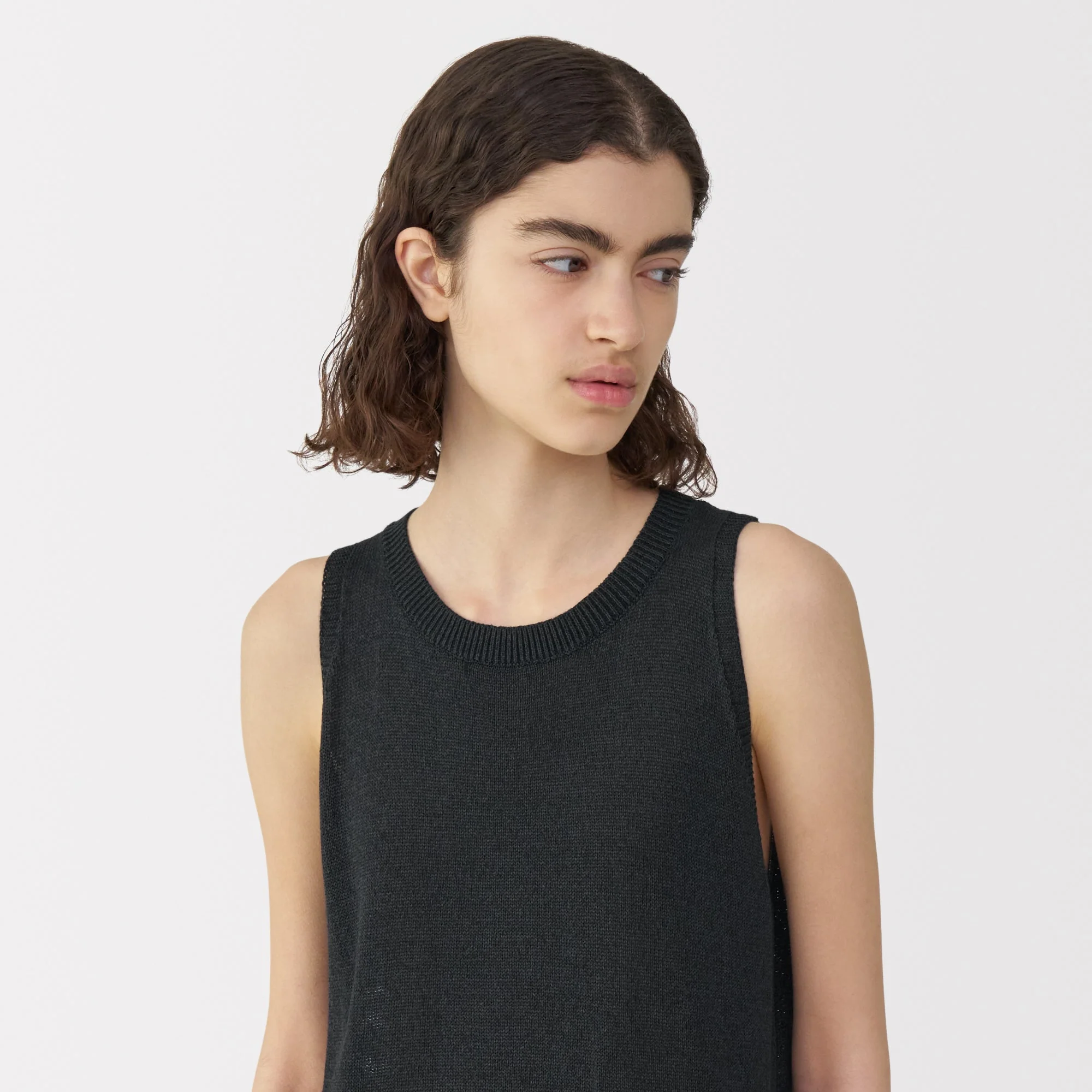 Labo Women's Washi Blend Knit Sleeveless Dress - Image 8