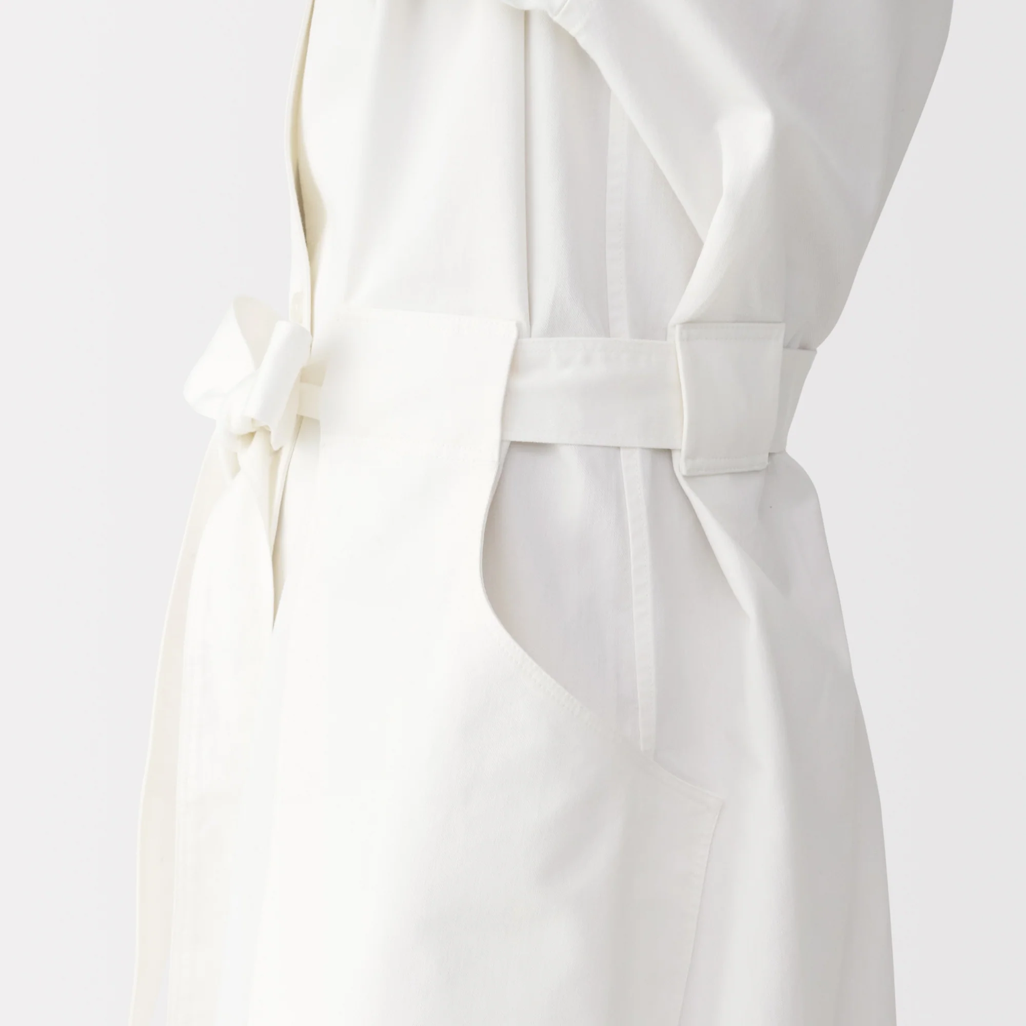 Labo Women's Washi Blend Twill Shirt Dress - Image 10