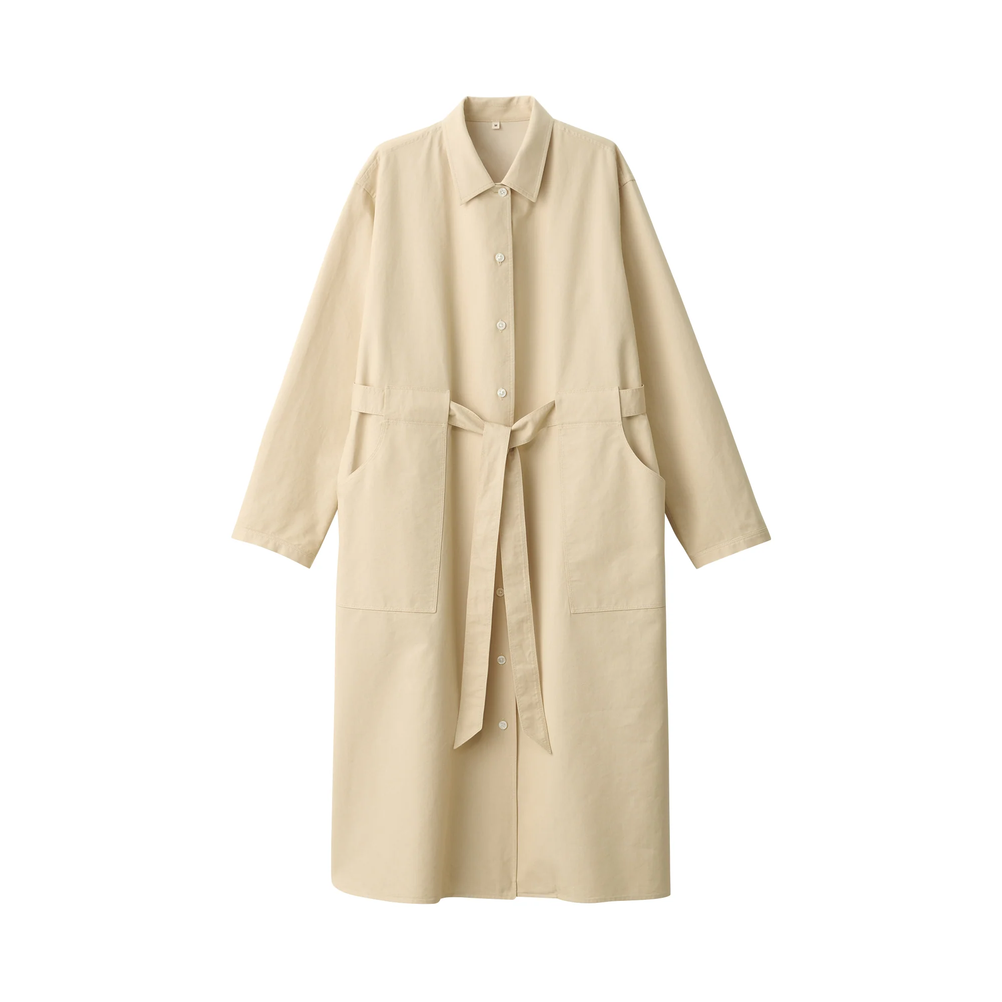Labo Women's Washi Blend Twill Shirt Dress - Image 13