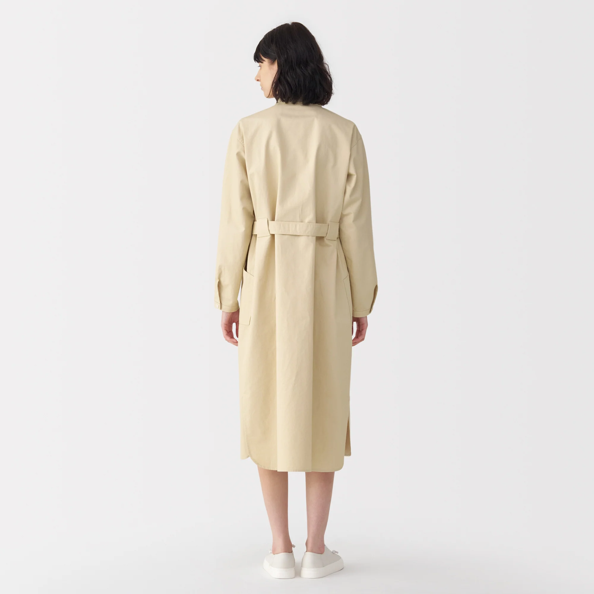 Labo Women's Washi Blend Twill Shirt Dress - Image 17