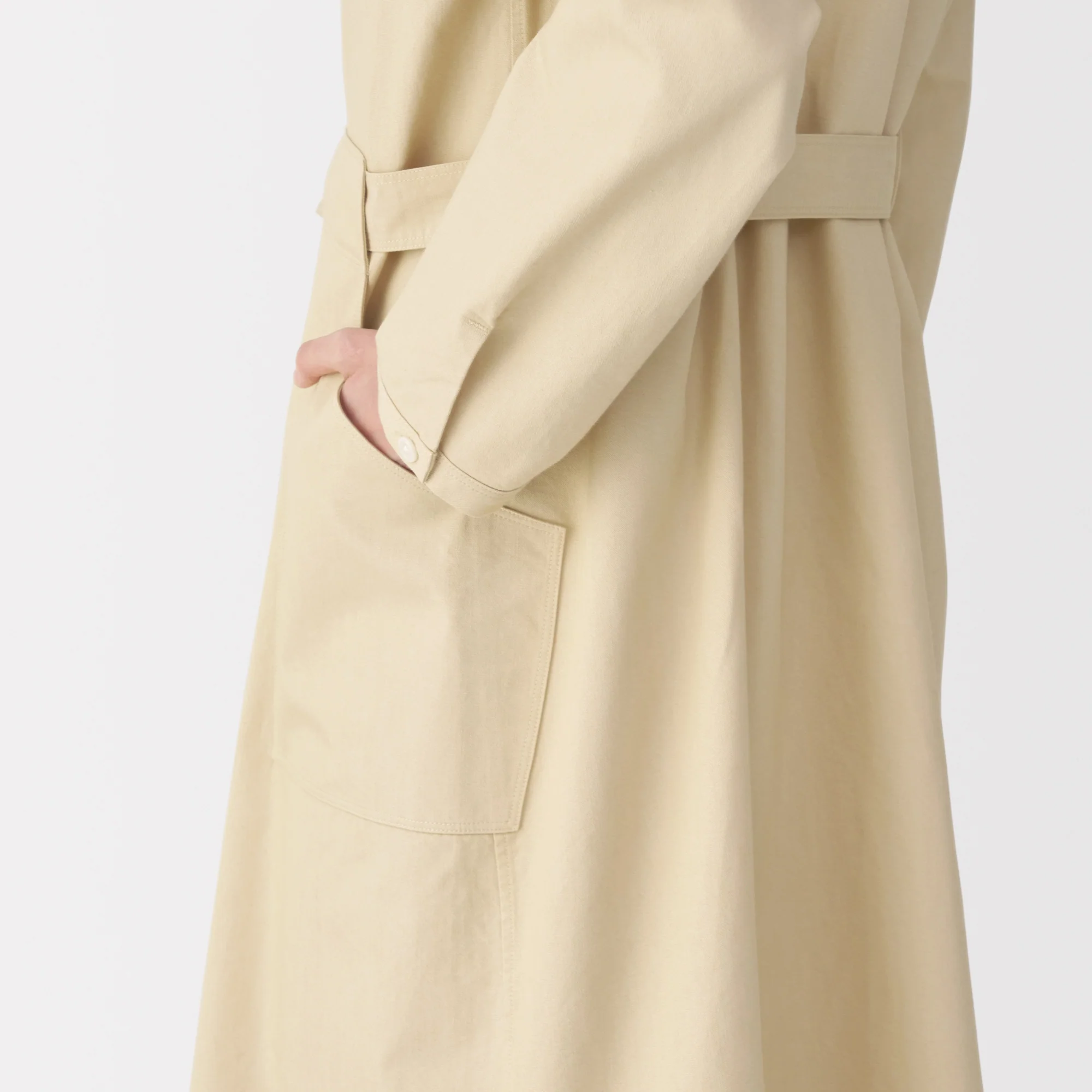 Labo Women's Washi Blend Twill Shirt Dress - Image 19